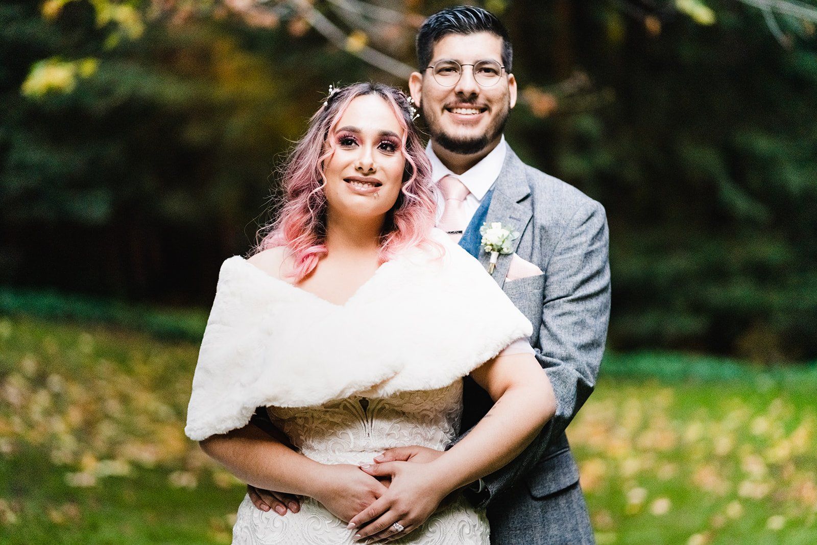 redwoods micro wedding at glen oaks big sur, Portraits in the Forest at a Big Sur Lodge