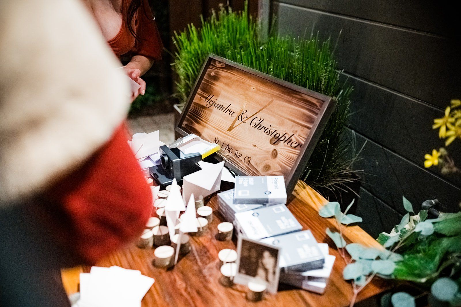 redwoods micro wedding at glen oaks big sur, Dinner on the Back Patio