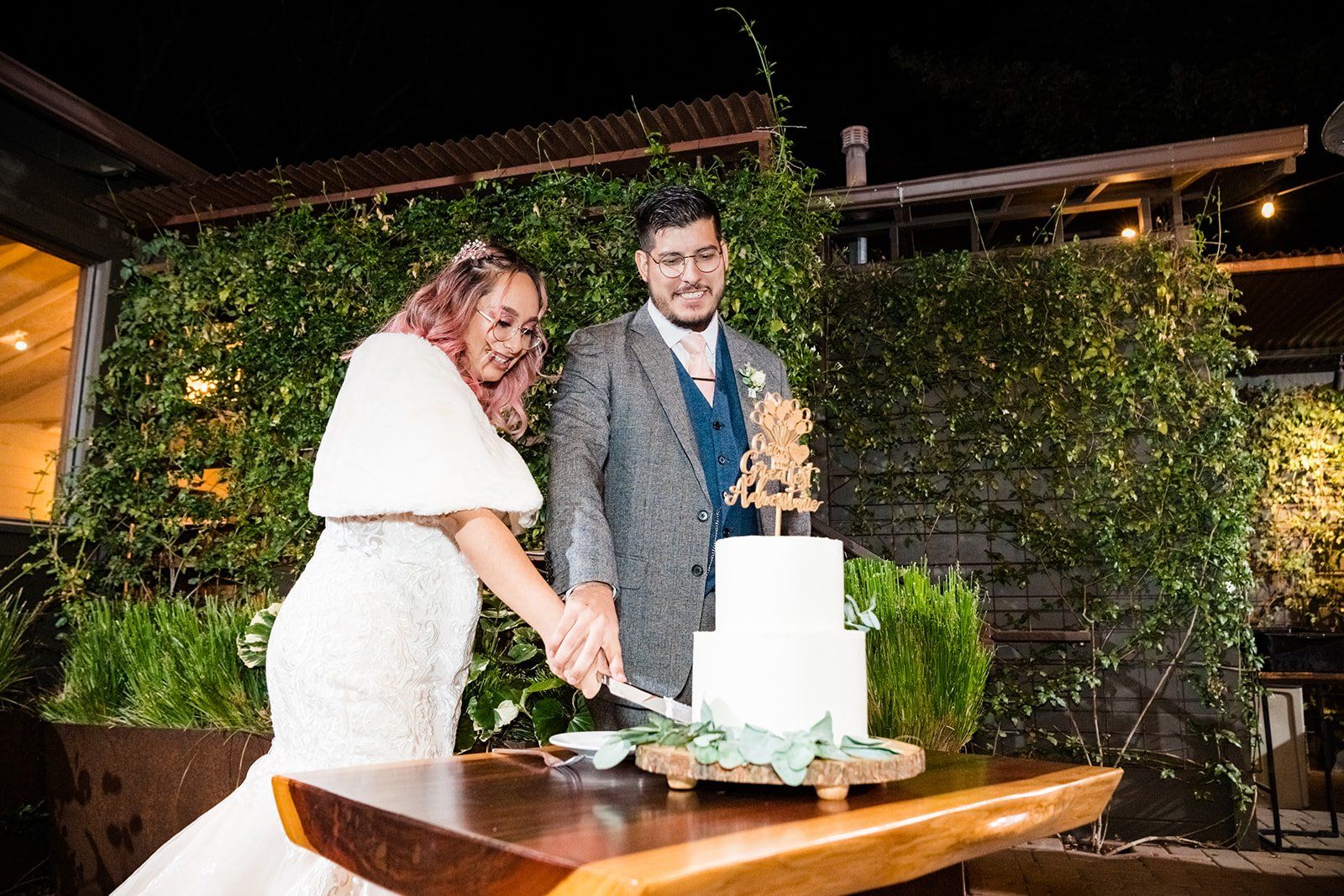 redwoods micro wedding at glen oaks big sur, Portraits in the Forest at a Big Sur Lodge