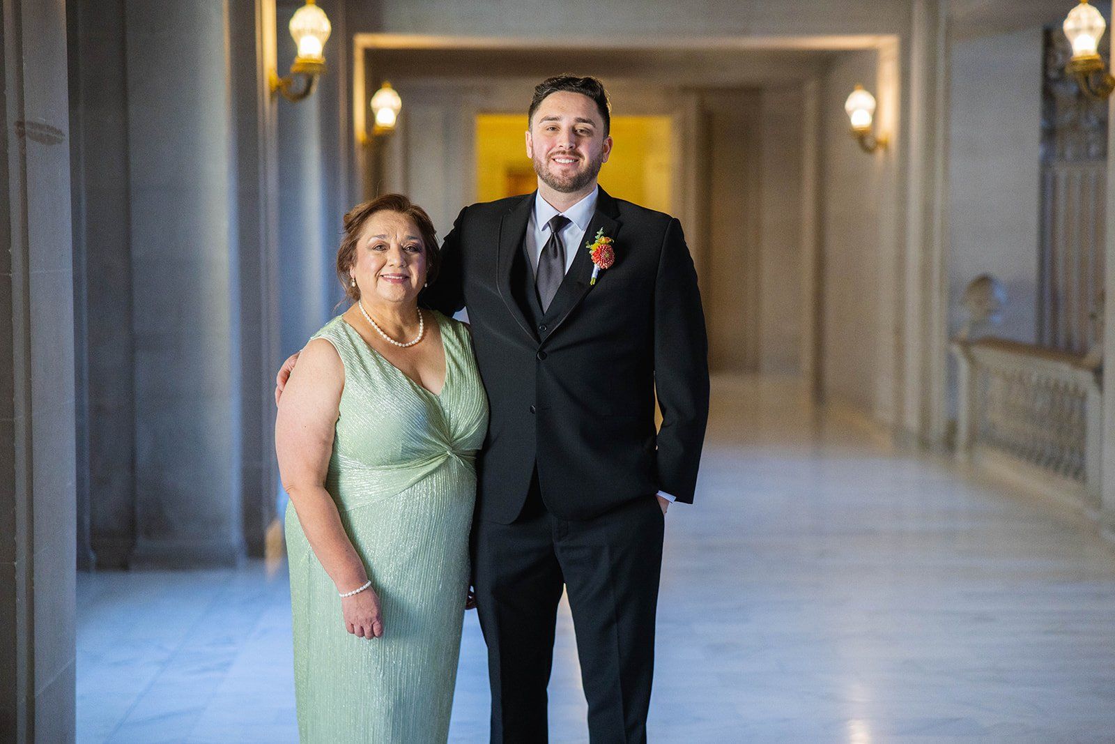 private oceanfront reception at the beach chalet, A First Dance on the Marble, Then Portraits