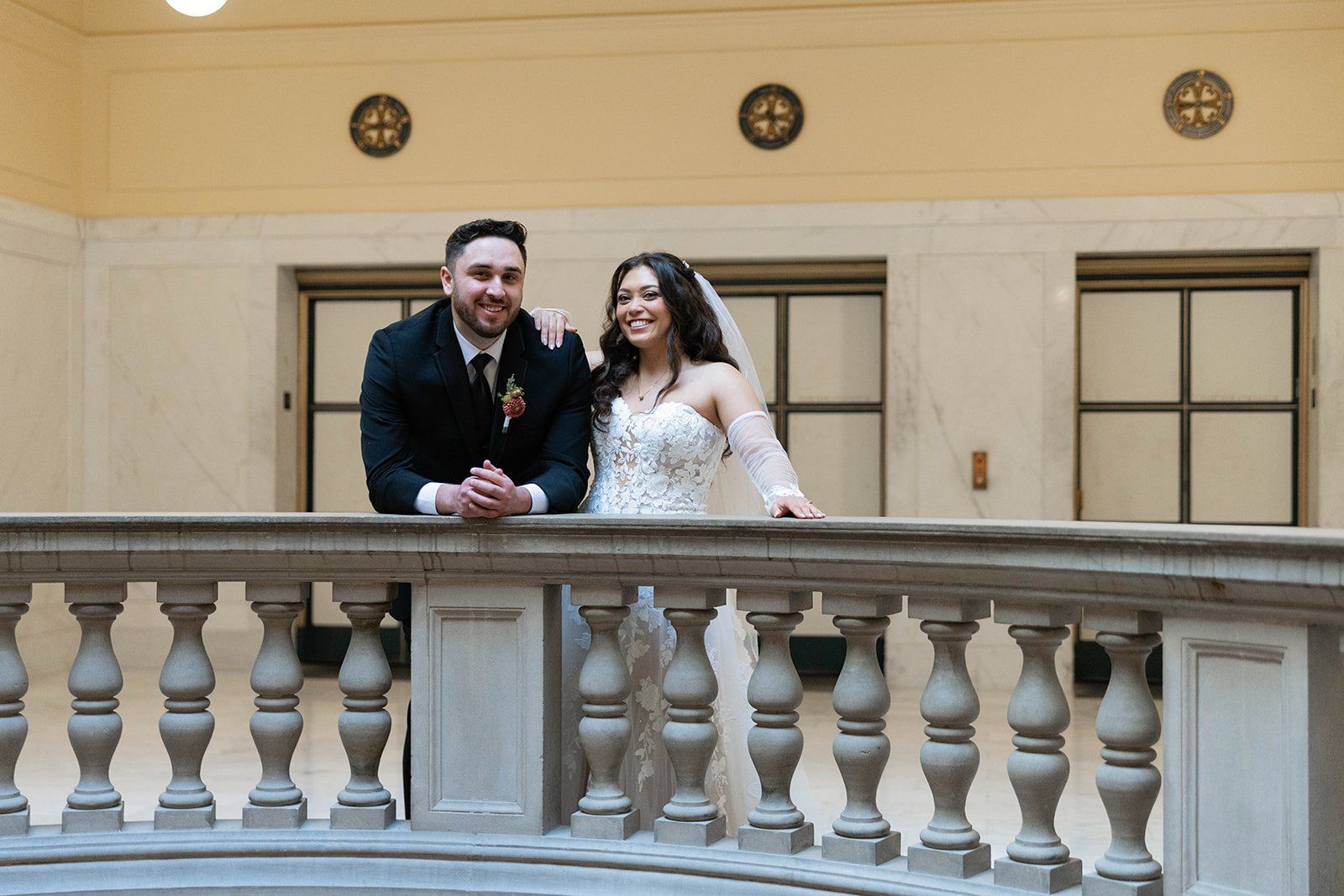 private oceanfront reception at the beach chalet, A First Dance on the Marble, Then Portraits