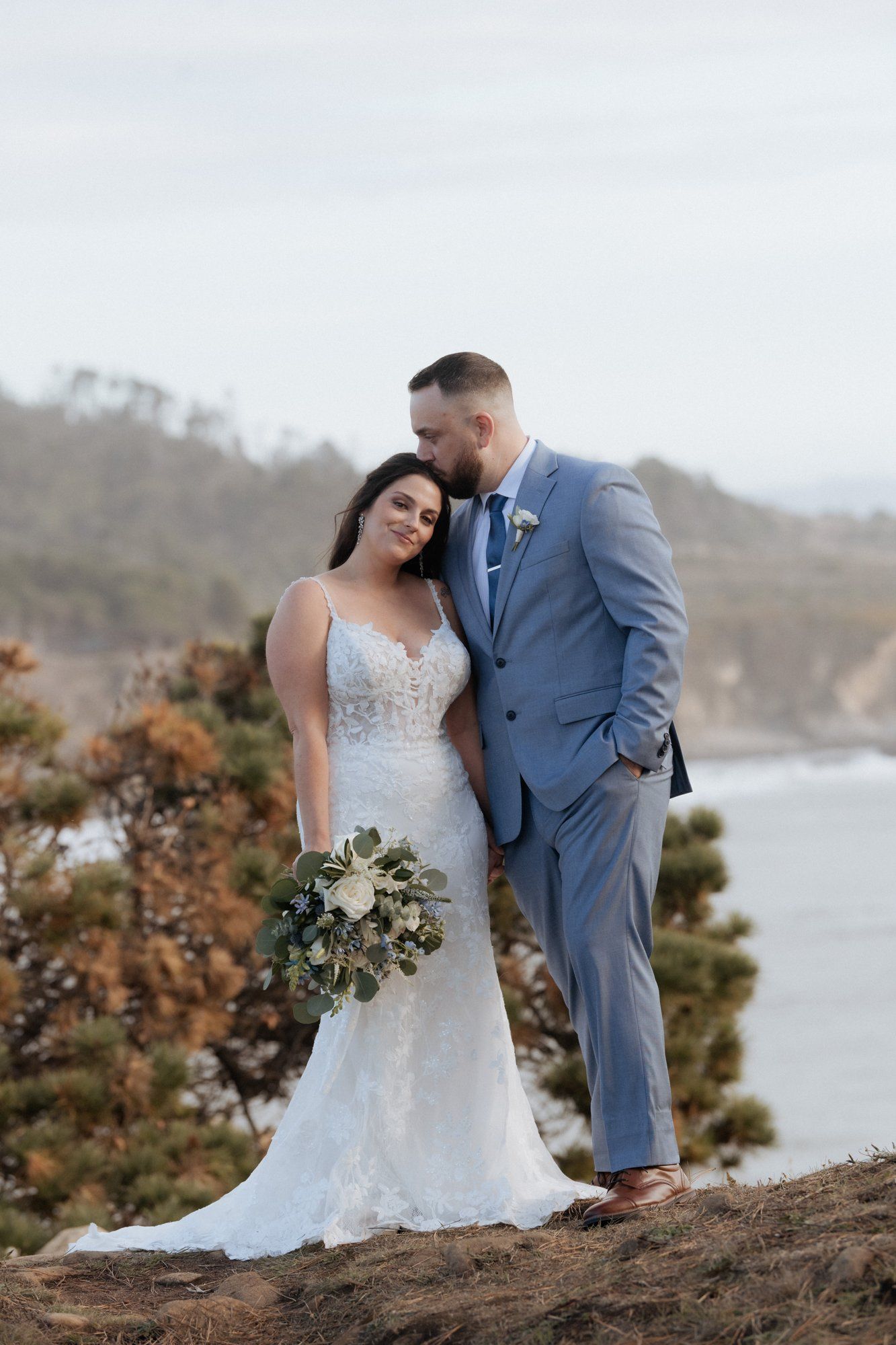 halloween cliffside elopement in jenner, Portraits Along the Sonoma Coast Headlands