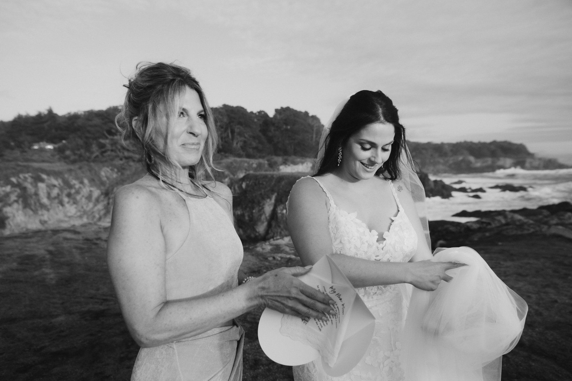 halloween cliffside elopement in jenner, Portraits Along the Sonoma Coast Headlands