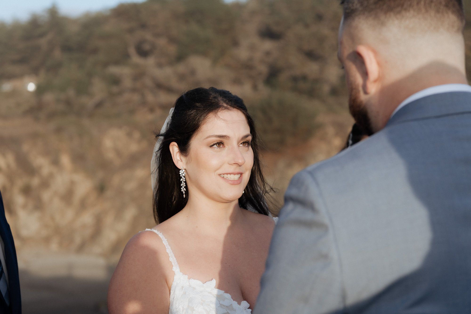 halloween cliffside elopement in jenner, A Cliff Ceremony Above the Pacific in Jenner