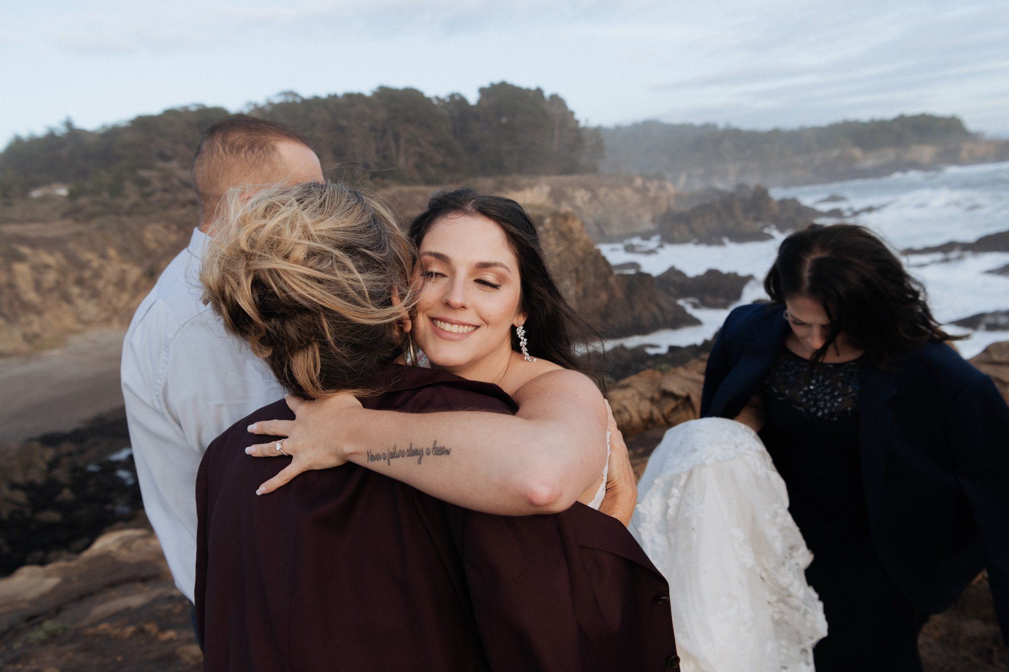 halloween cliffside elopement in jenner, Portraits Along the Sonoma Coast Headlands