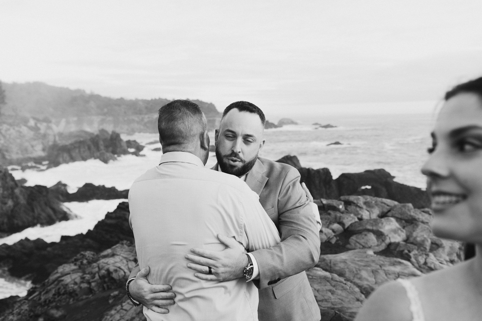 halloween cliffside elopement in jenner, Portraits Along the Sonoma Coast Headlands