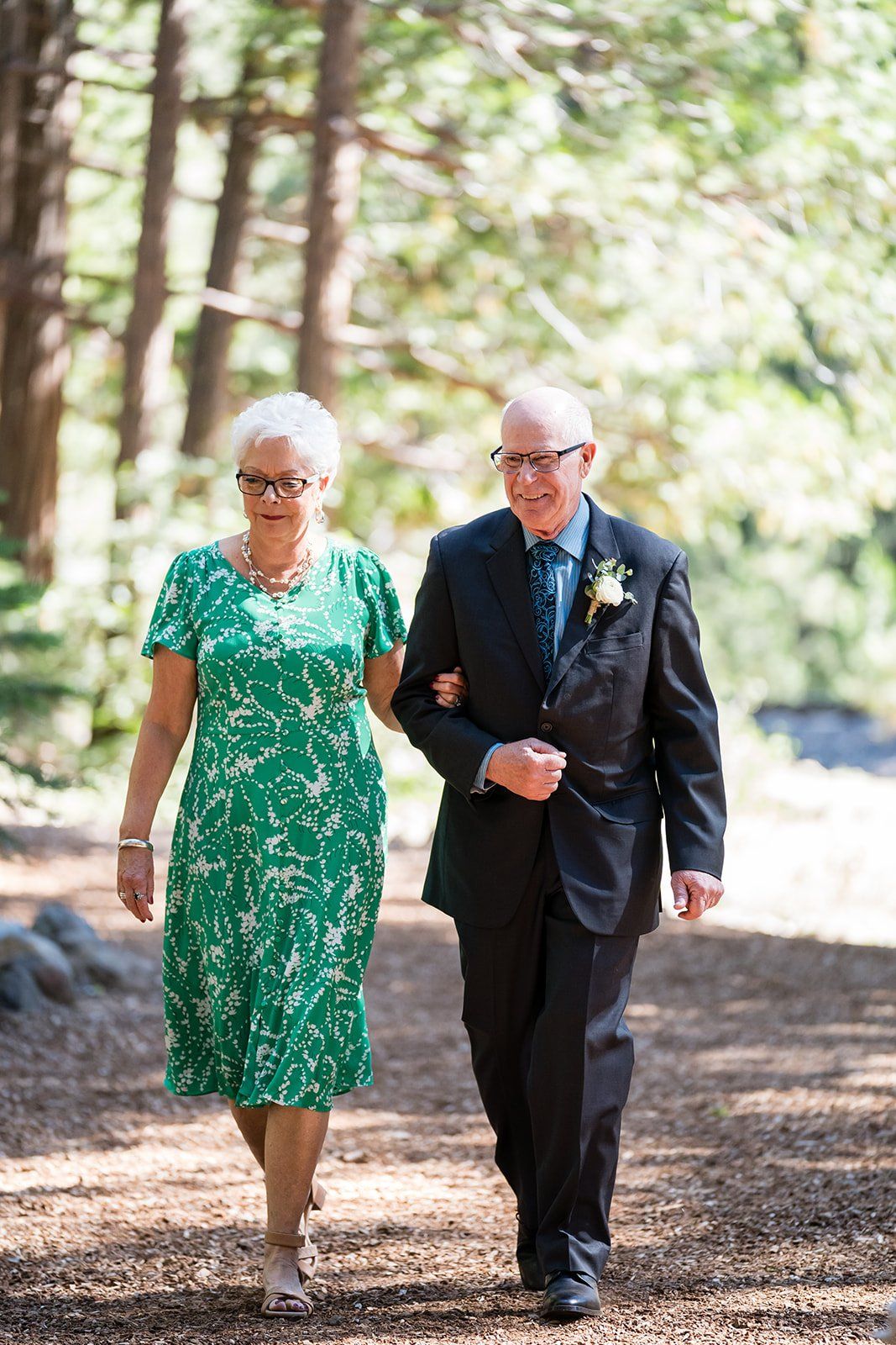 mountain wedding at twenty mile house, A Mountain Ceremony in the Sierra Nevada Pines