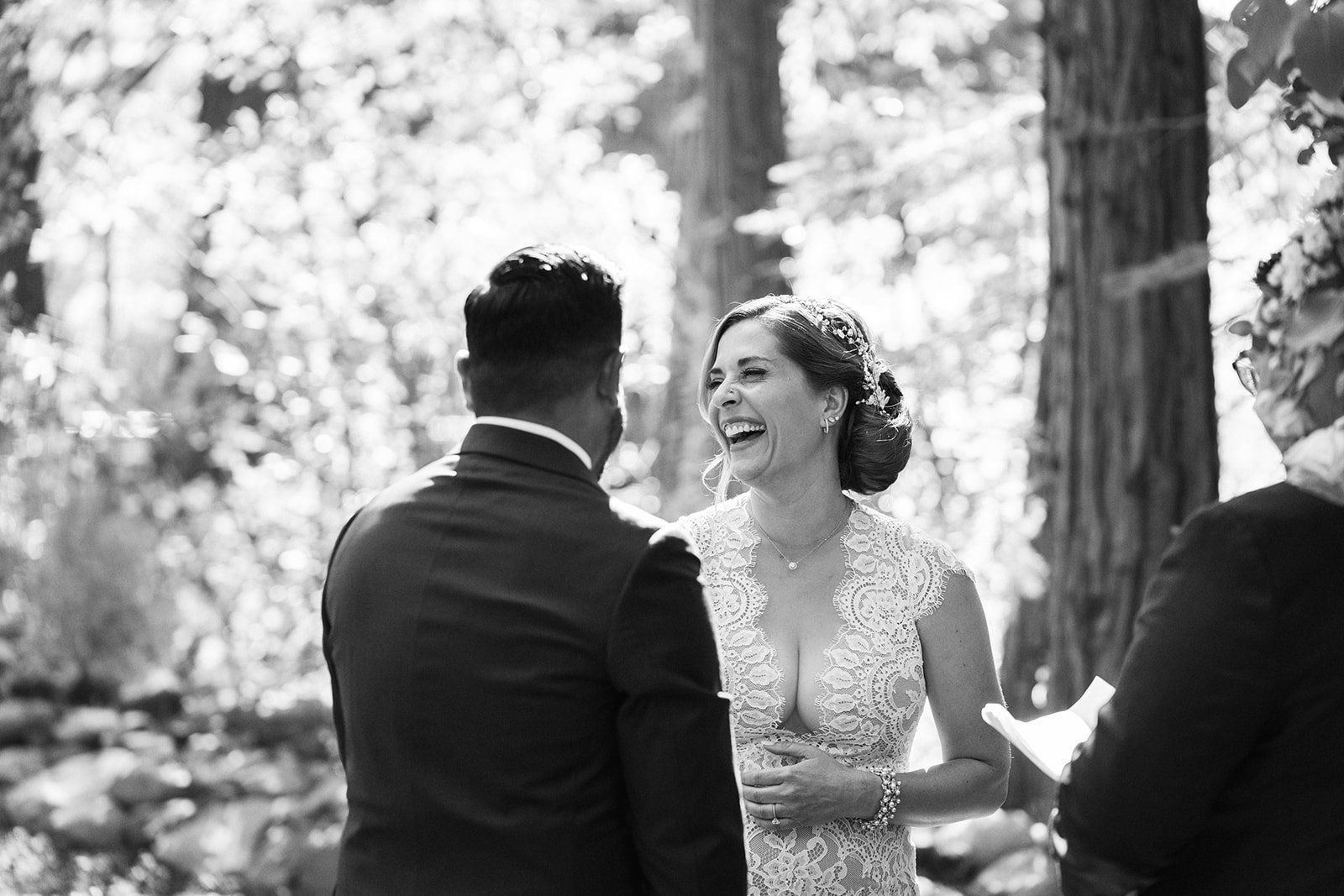 mountain wedding at twenty mile house, A Mountain Ceremony in the Sierra Nevada Pines