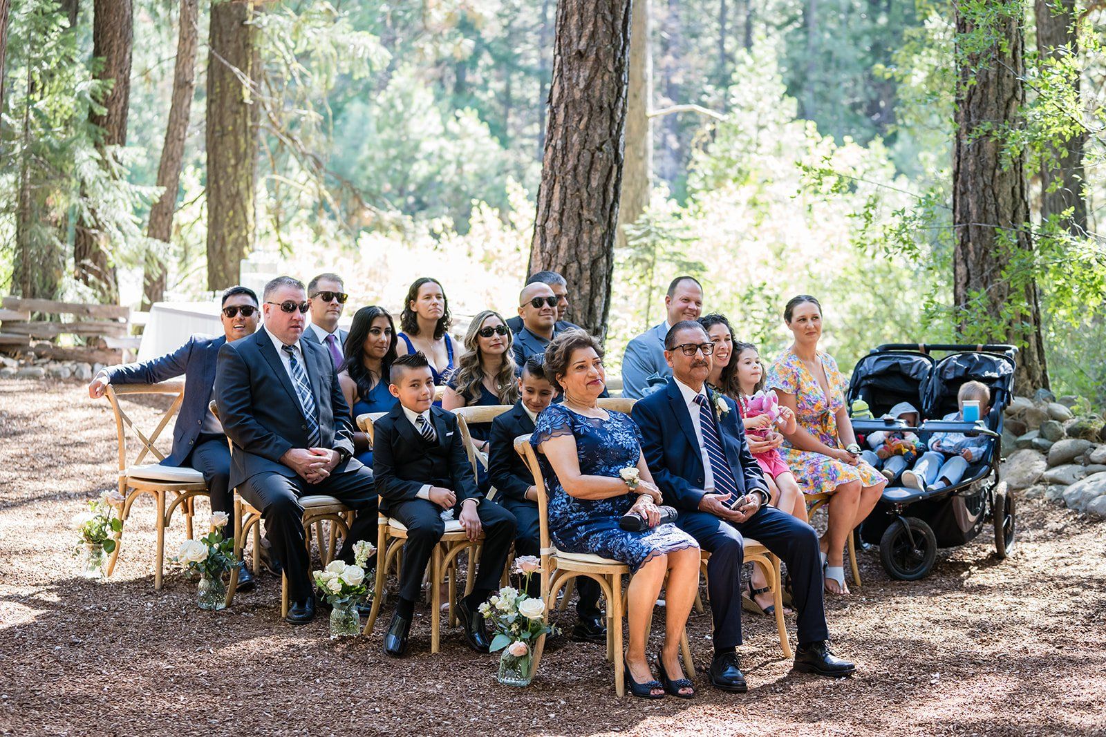 mountain wedding at twenty mile house, A Mountain Ceremony in the Sierra Nevada Pines