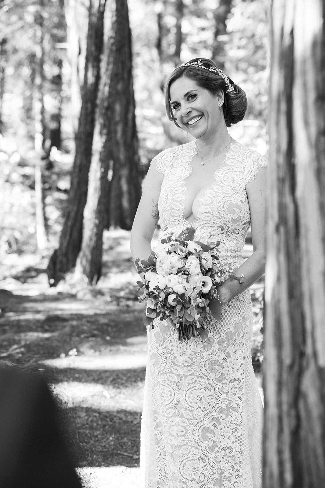 mountain wedding at twenty mile house, A Mountain Ceremony in the Sierra Nevada Pines