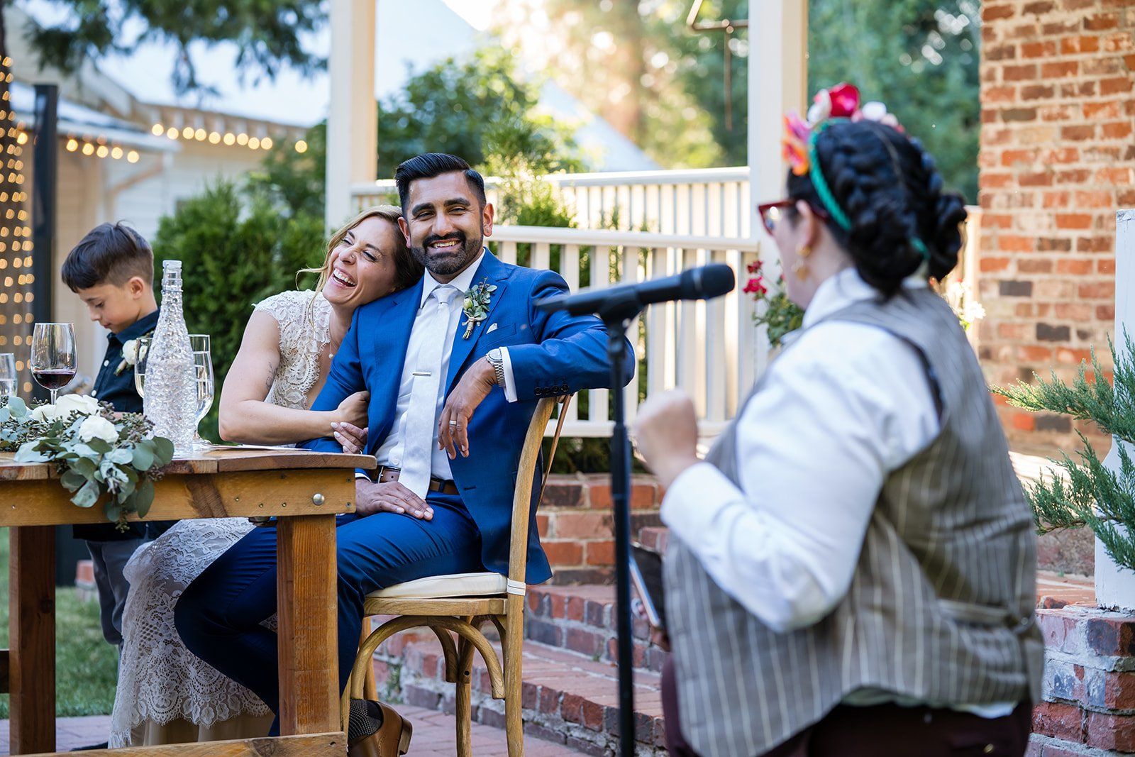 mountain wedding at twenty mile house, Dinner and Dancing on the Estate