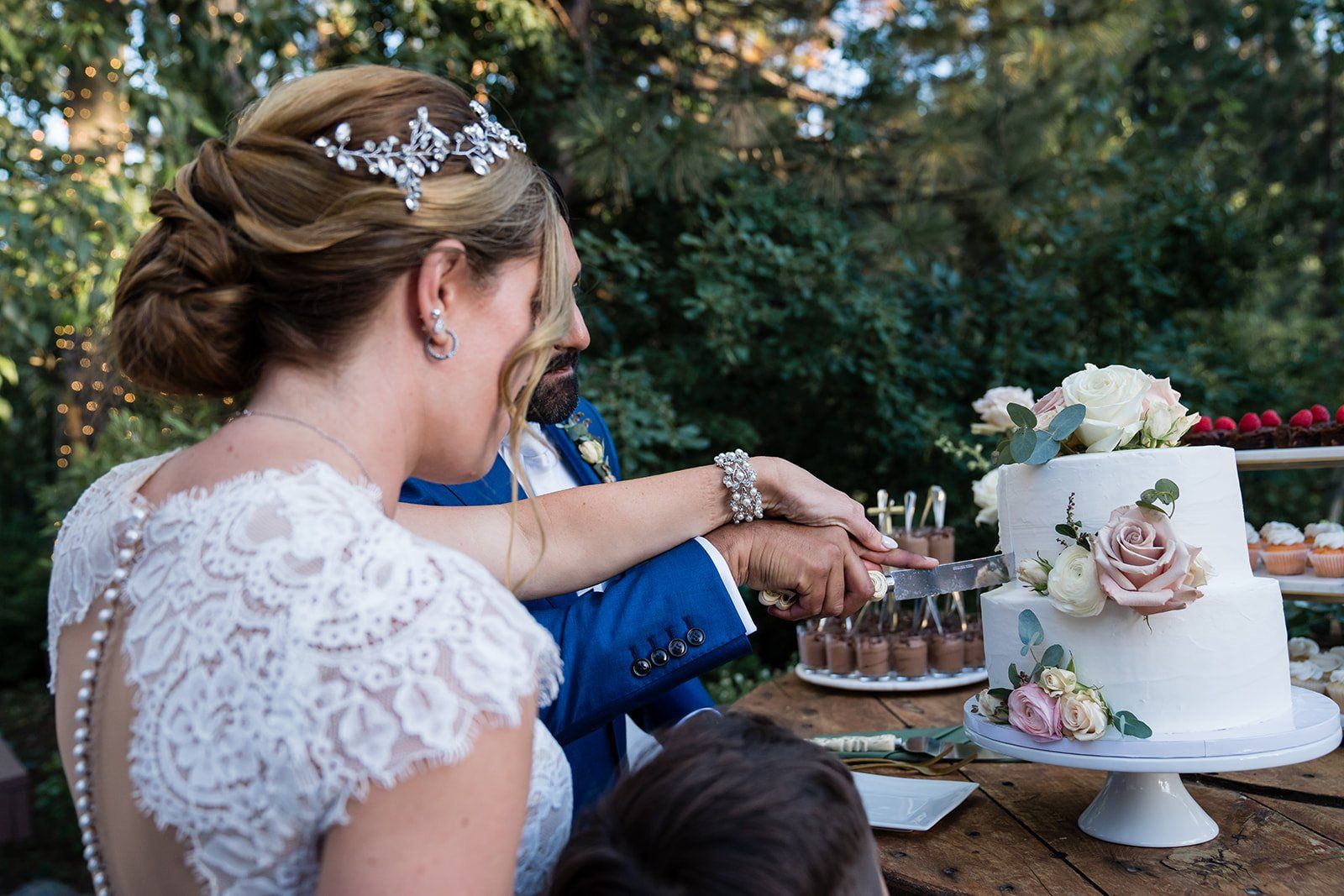 mountain wedding at twenty mile house, Dinner and Dancing on the Estate