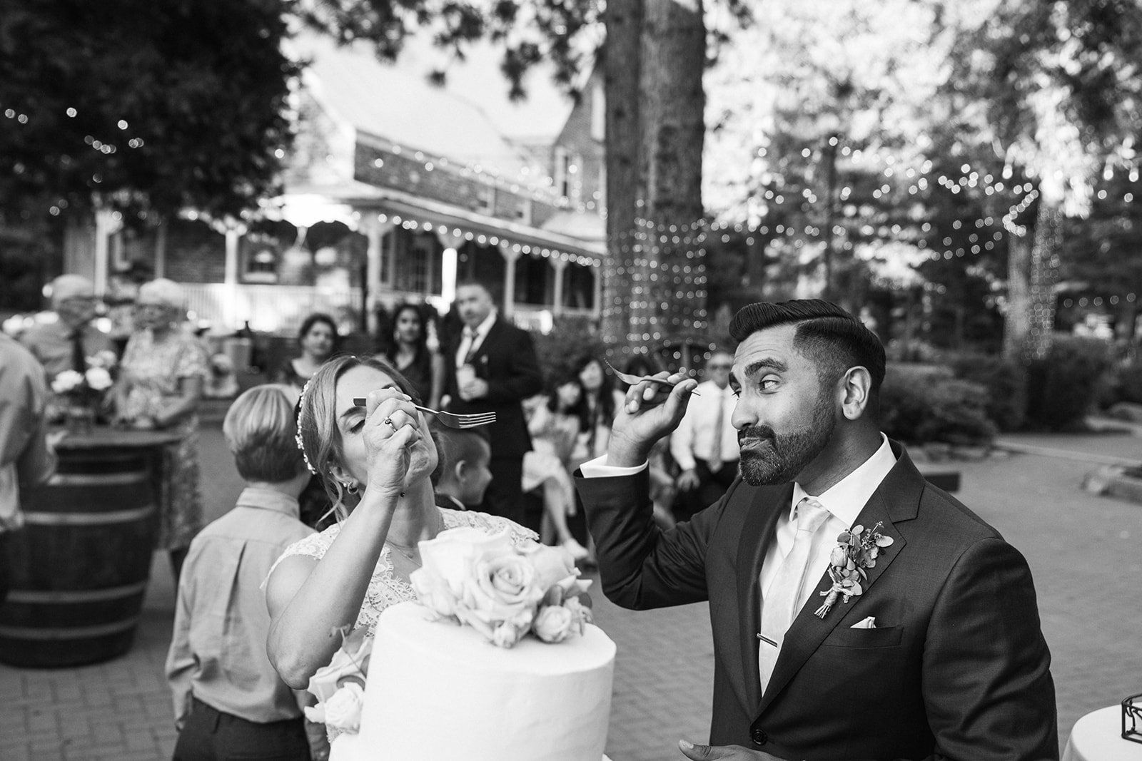 mountain wedding at twenty mile house, Dinner and Dancing on the Estate