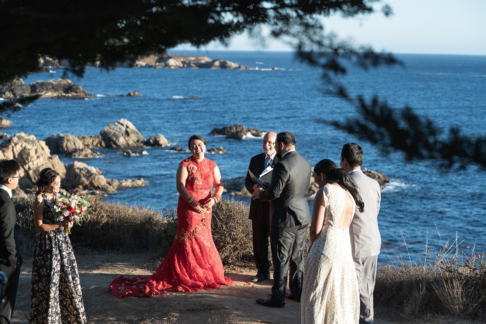 garrapata state park elopement, Vows on the Garrapata State Park Headland