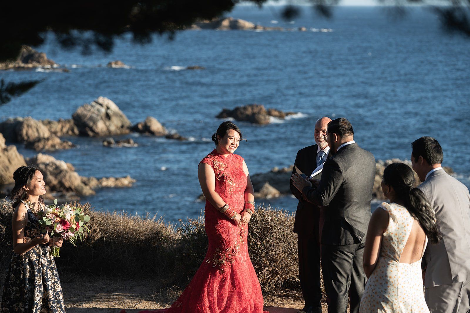 garrapata state park elopement, Vows on the Garrapata State Park Headland