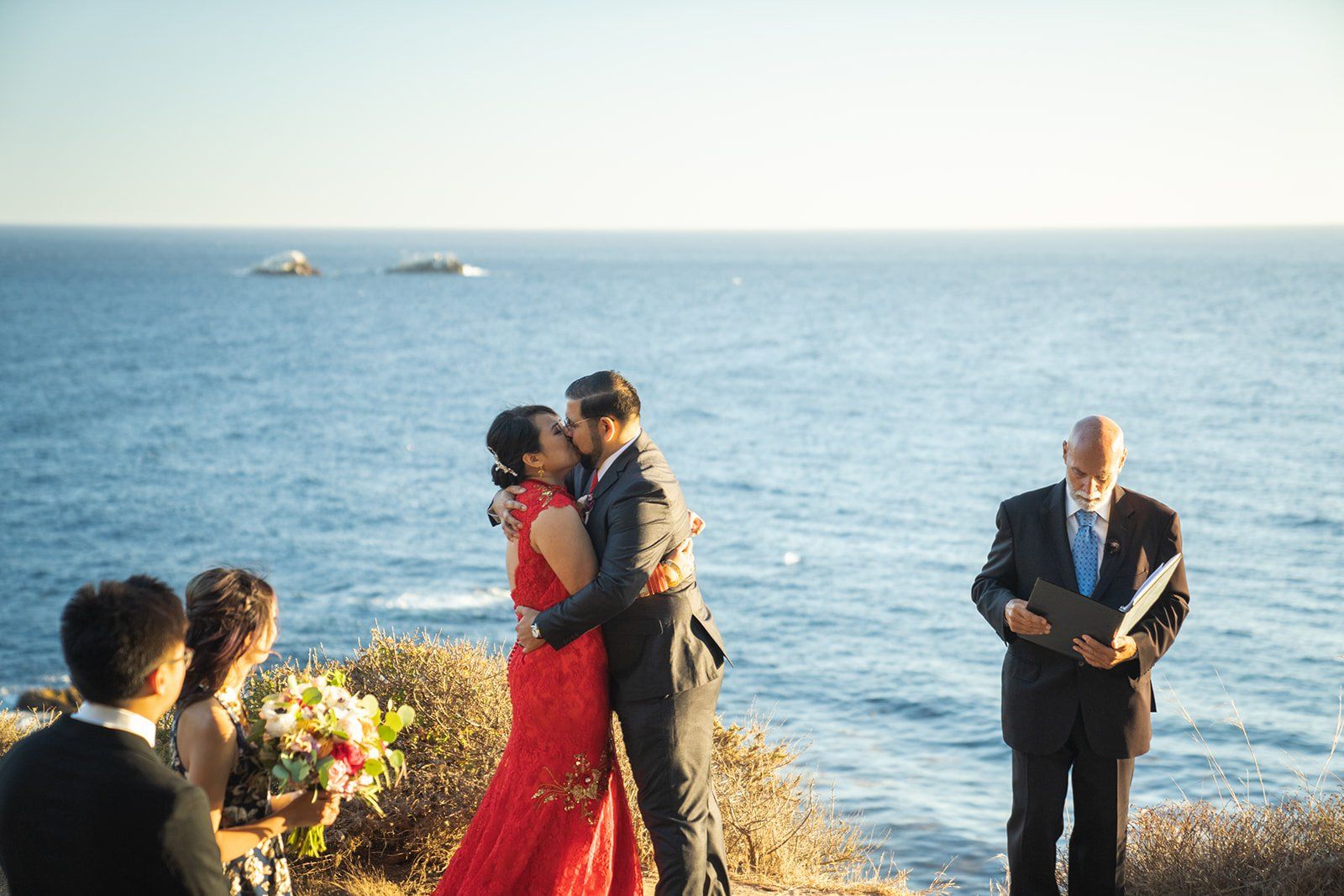garrapata state park elopement, Vows on the Garrapata State Park Headland