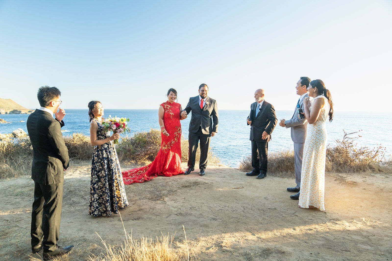 garrapata state park elopement, Vows on the Garrapata State Park Headland