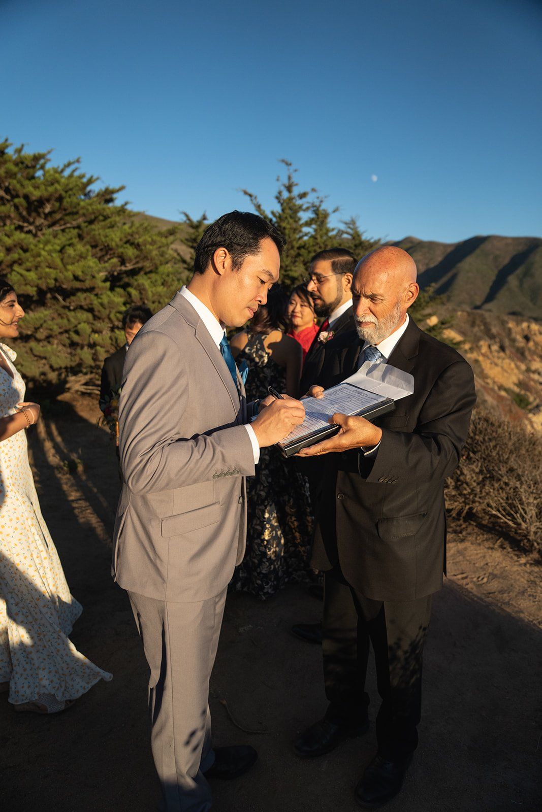 garrapata state park elopement, Vows on the Garrapata State Park Headland