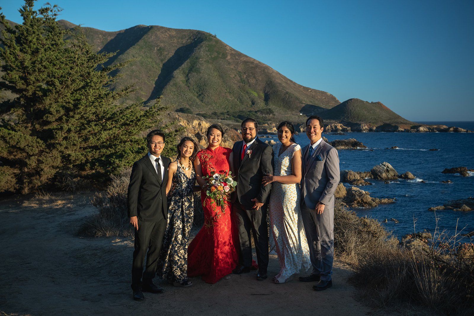garrapata state park elopement, A Champagne Toast Above the Pacific
