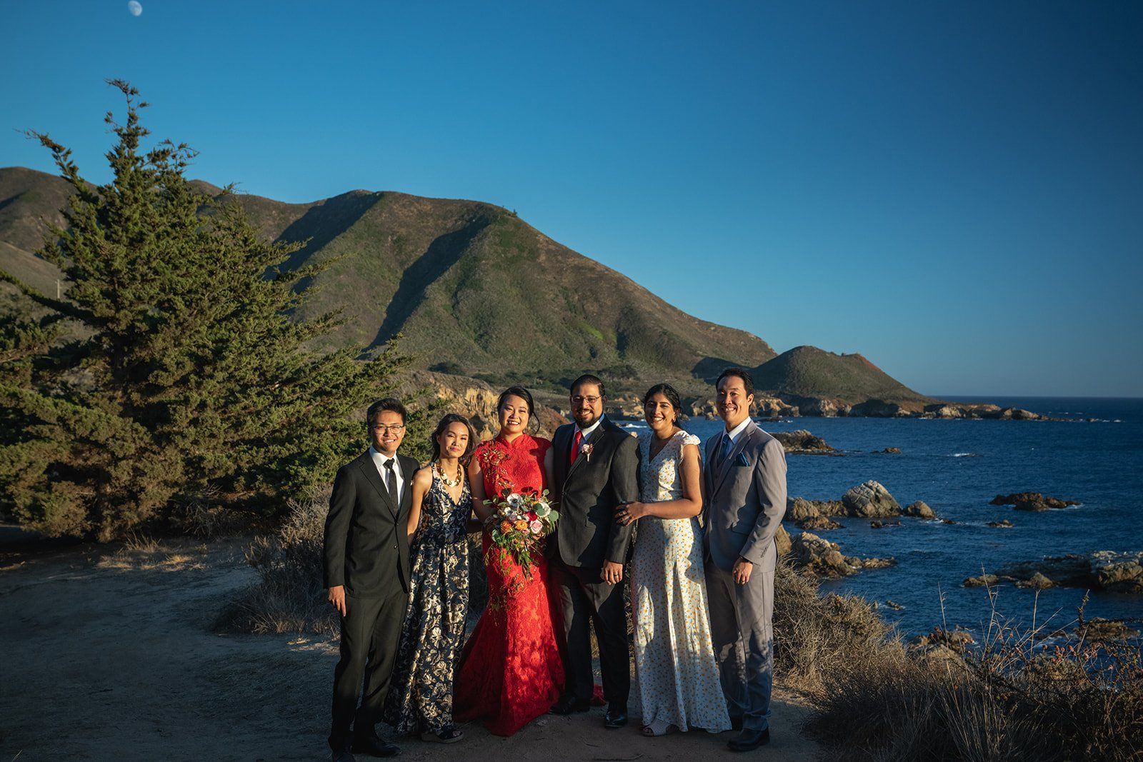 garrapata state park elopement, A Champagne Toast Above the Pacific
