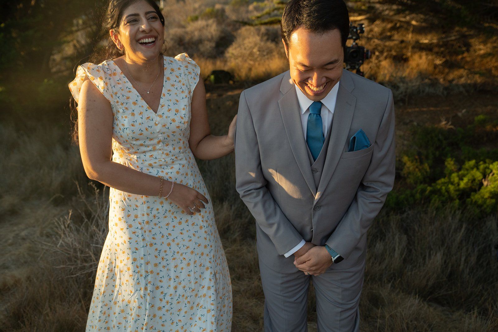 garrapata state park elopement, A Champagne Toast Above the Pacific