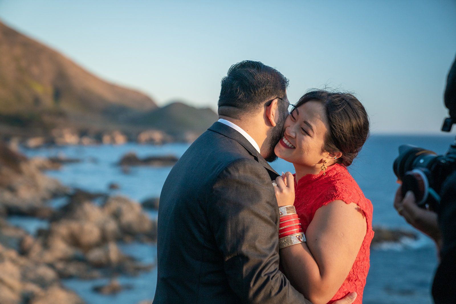 garrapata state park elopement, A Champagne Toast Above the Pacific