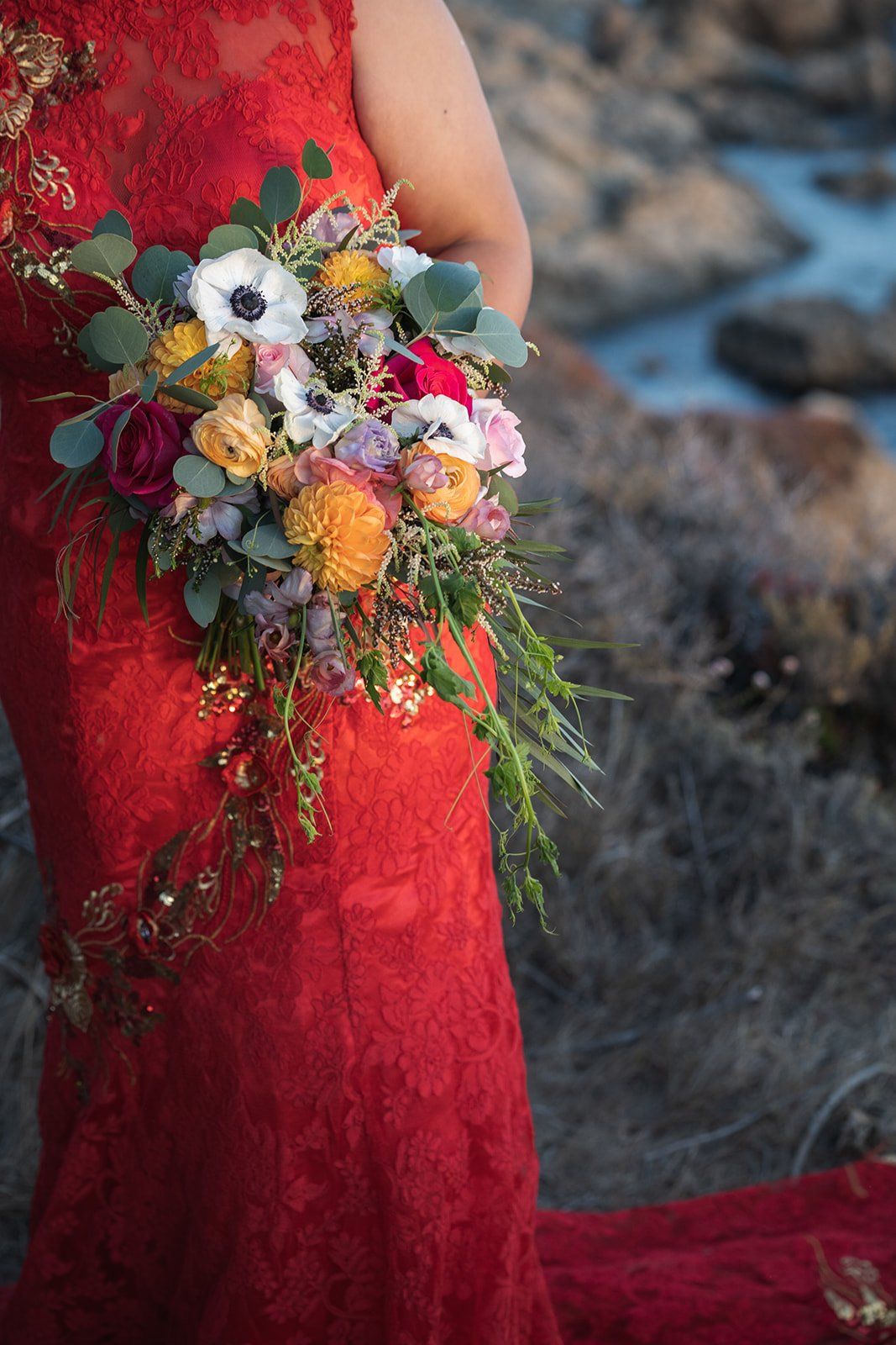 garrapata state park elopement, A Champagne Toast Above the Pacific