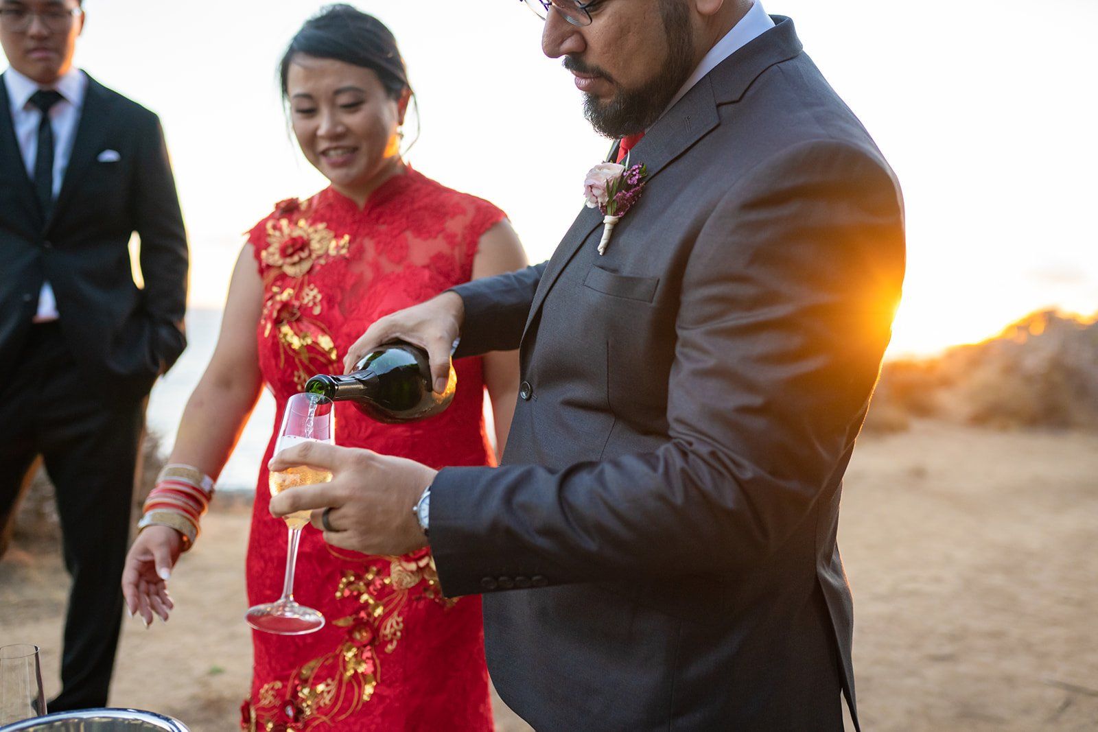 garrapata state park elopement, The Seventh & Dolores Reception in Carmel-by-the-Sea