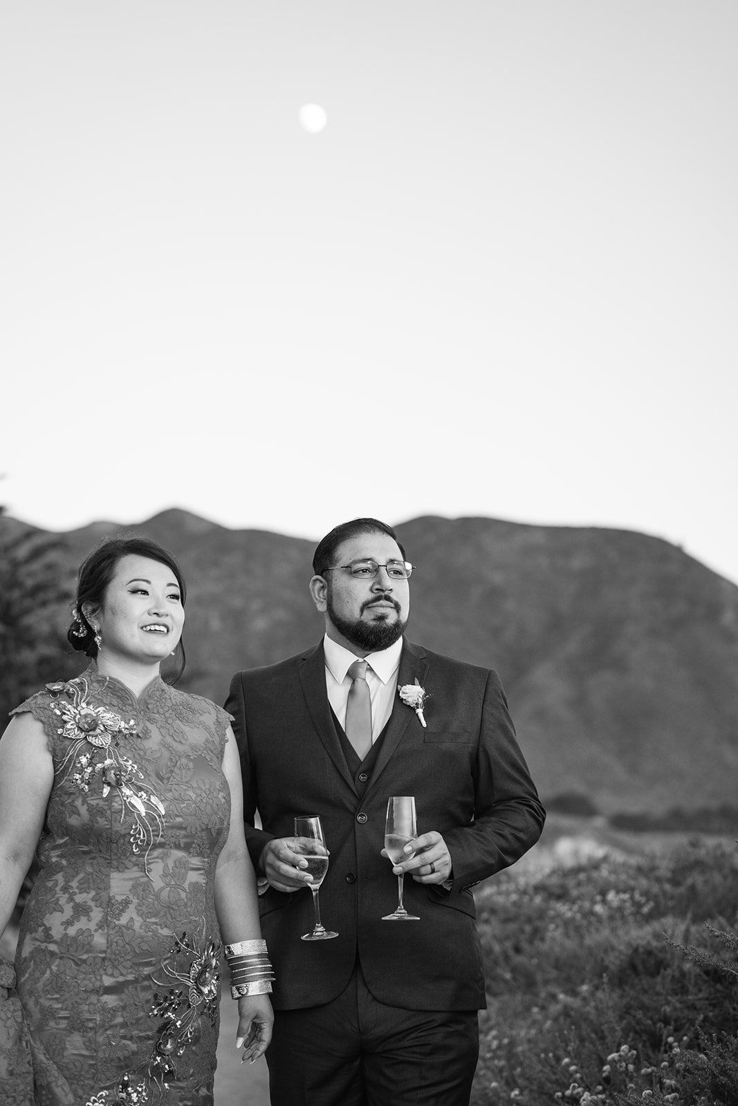 garrapata state park elopement, A Champagne Toast Above the Pacific