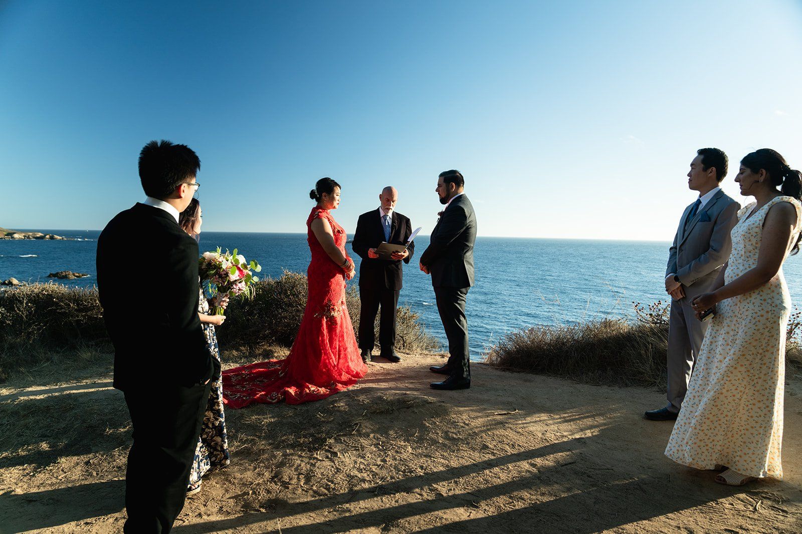 garrapata state park elopement, Vows on the Garrapata State Park Headland