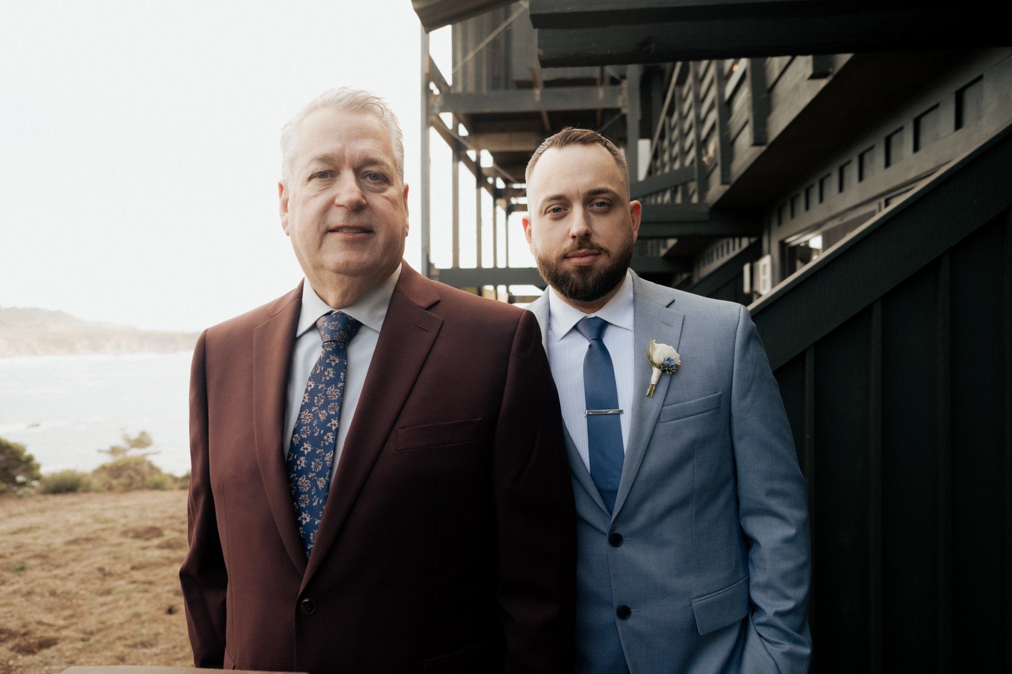 halloween cliffside elopement in jenner, Portraits Along the Sonoma Coast Headlands