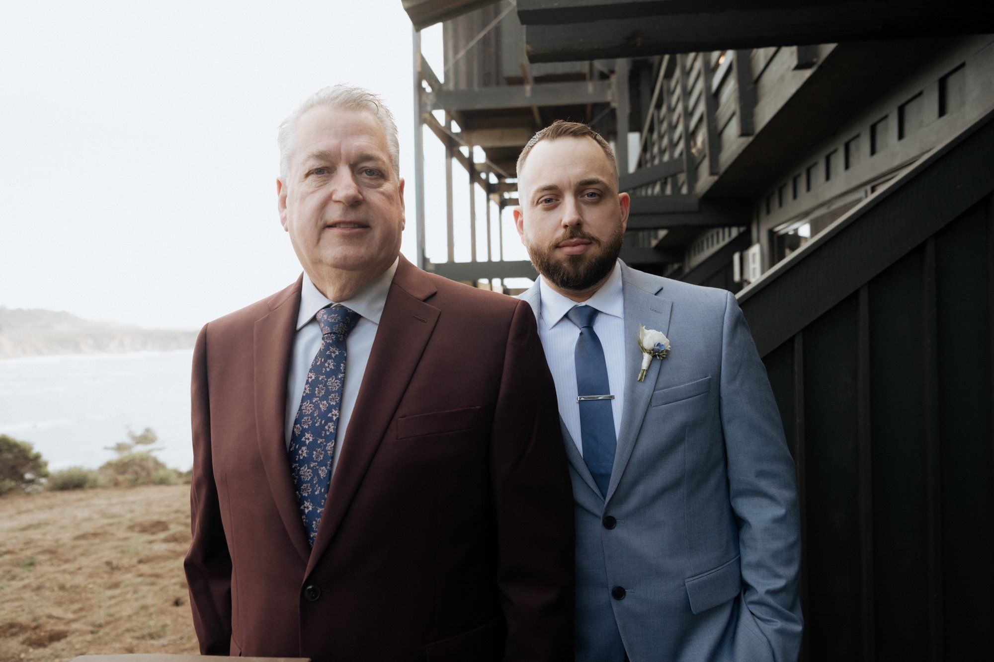 halloween cliffside elopement in jenner, Portraits Along the Sonoma Coast Headlands