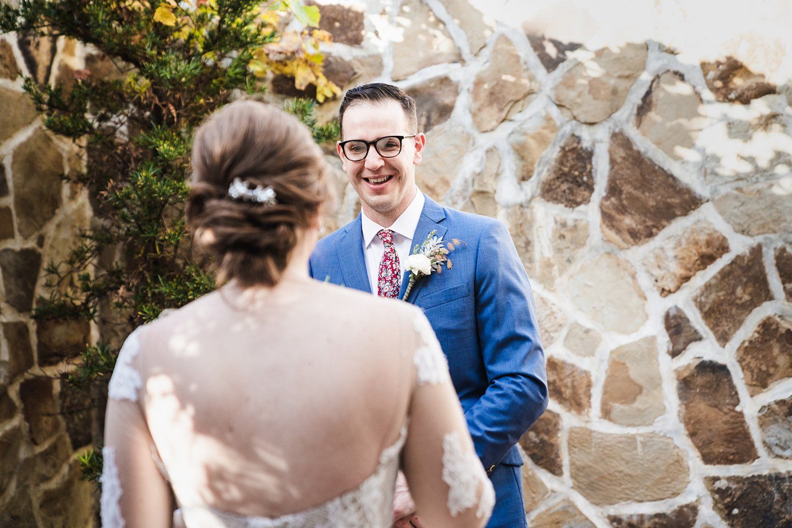 college-sweethearts vineyard elopement at jacuzzi family vineyards, A Two-Person Vineyard Ceremony in Sonoma