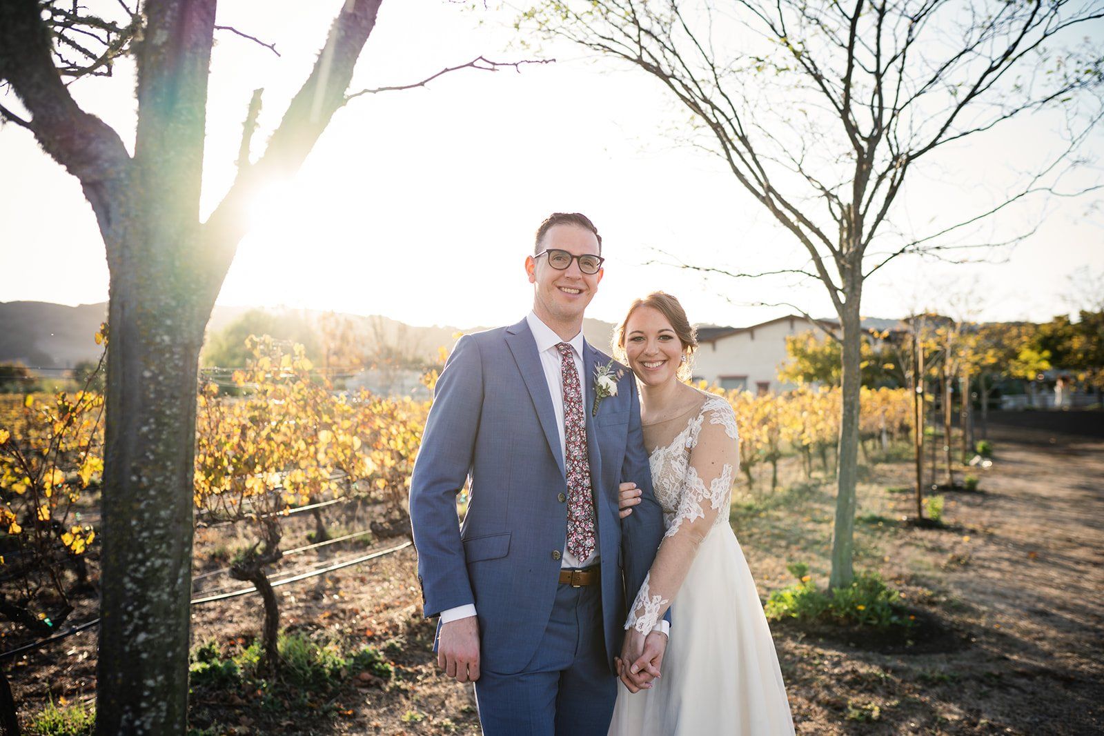 college-sweethearts vineyard elopement at jacuzzi family vineyards, Portraits Across the Vineyard Estate