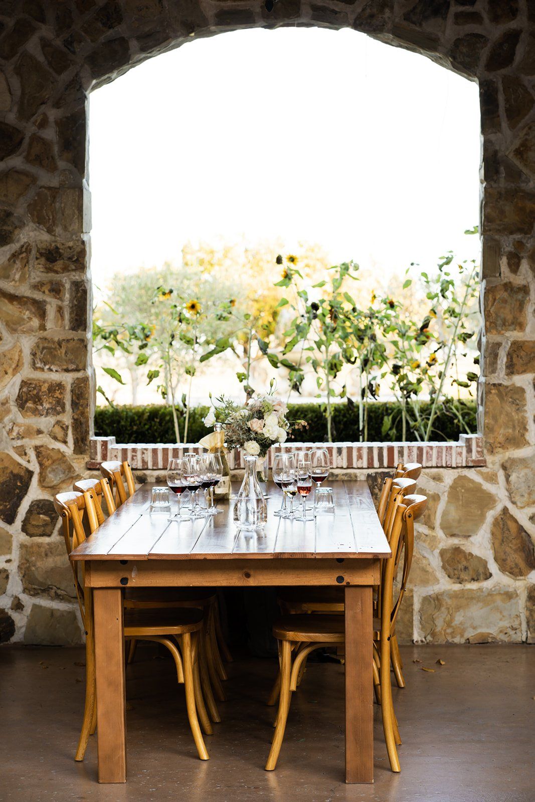 college-sweethearts vineyard elopement at jacuzzi family vineyards, A Wine Tasting for Two to Close the Day