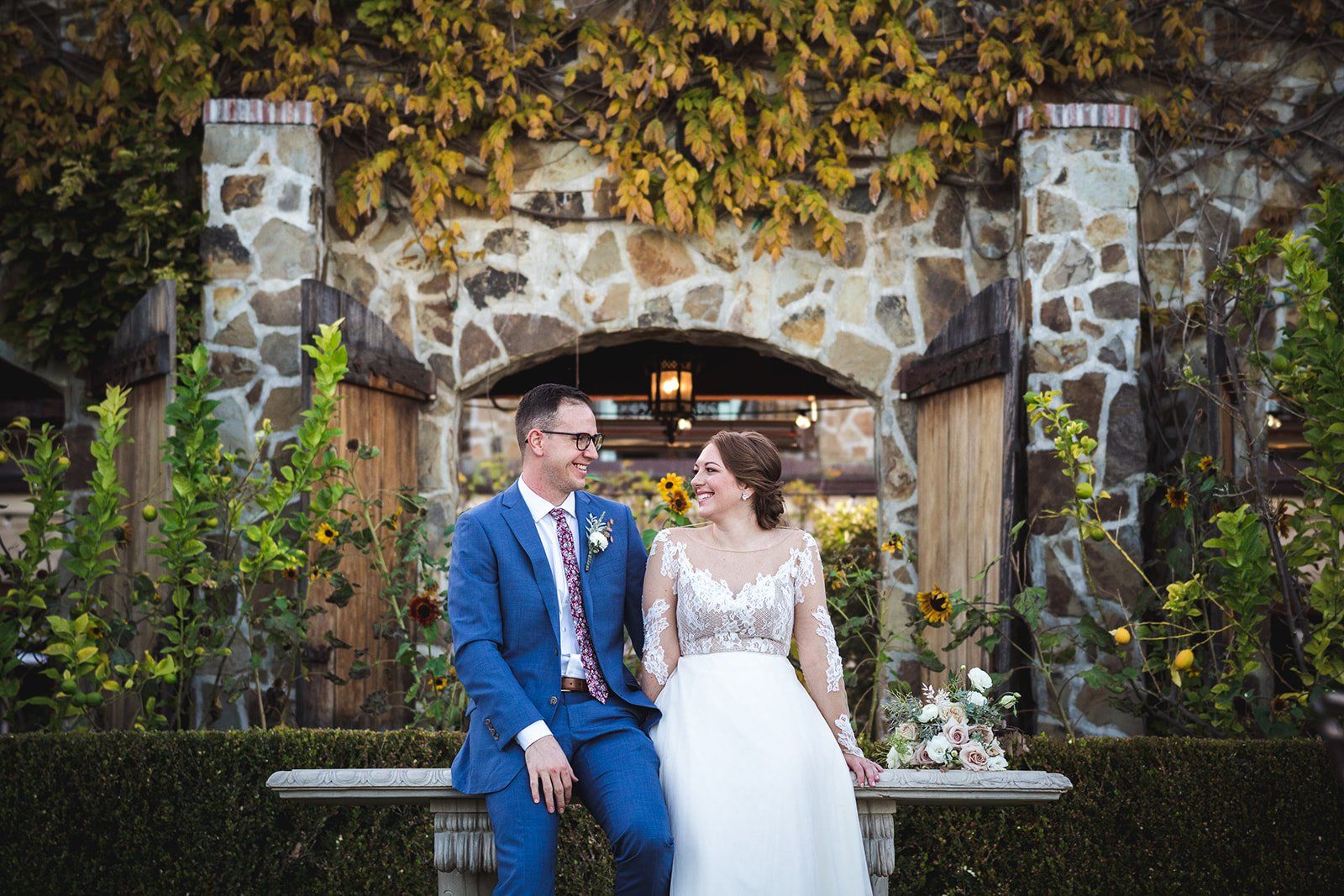 college-sweethearts vineyard elopement at jacuzzi family vineyards, Portraits Across the Vineyard Estate