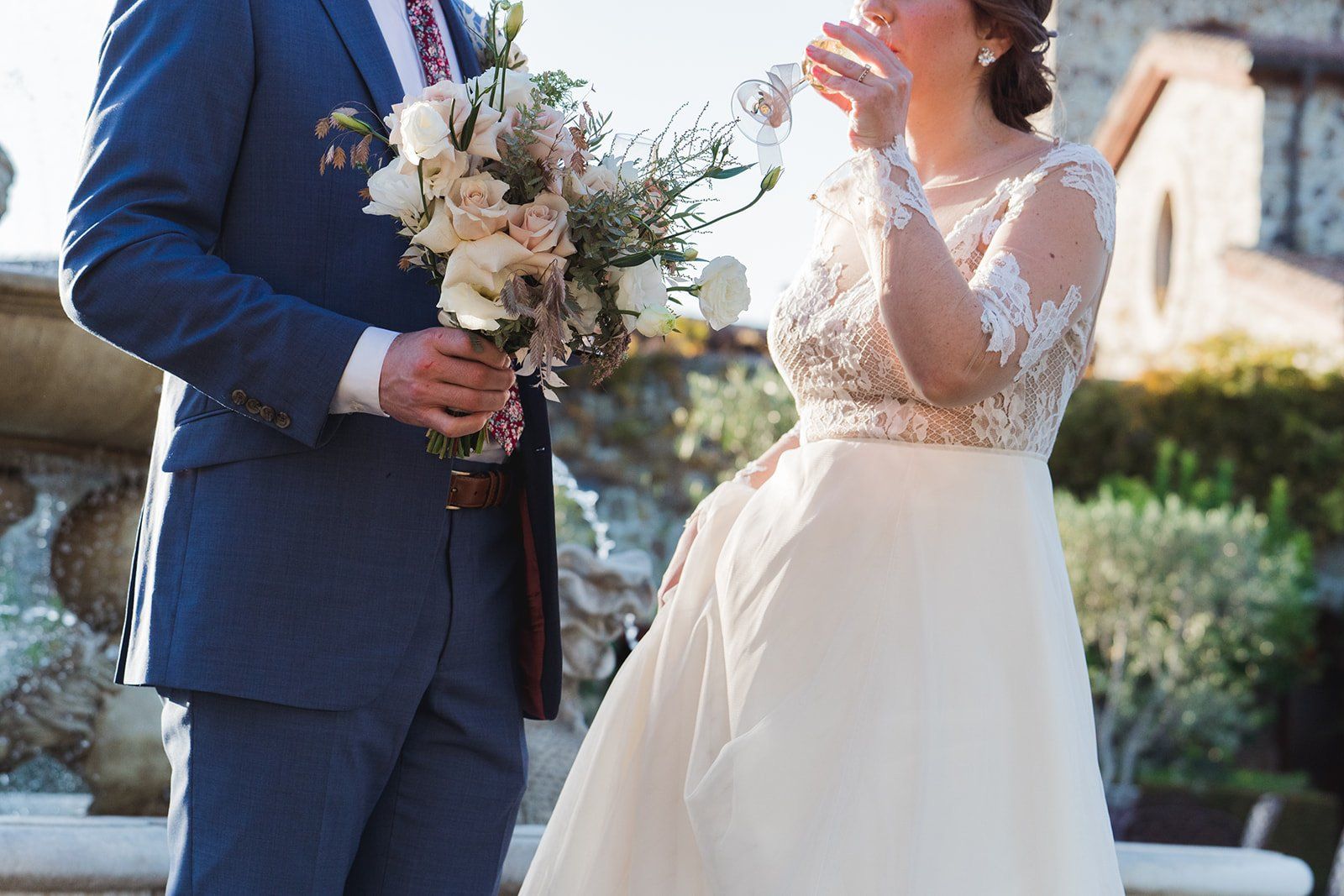 college-sweethearts vineyard elopement at jacuzzi family vineyards, Portraits Across the Vineyard Estate