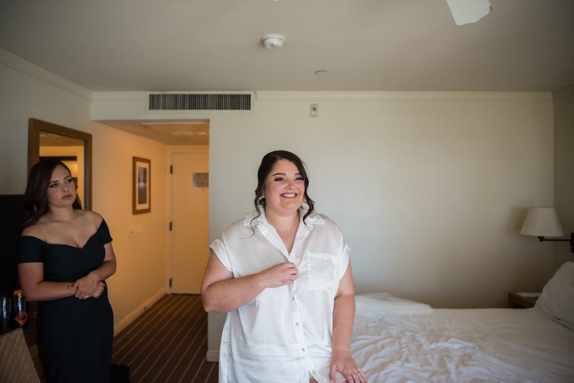 oceanfront inn micro wedding at The Inn at Laguna Beach, Getting Ready at The Inn at Laguna Beach