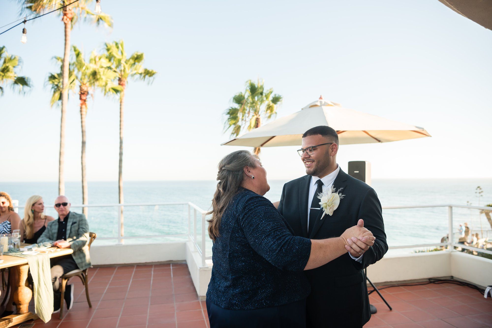 oceanfront inn micro wedding at The Inn at Laguna Beach, Oceanfront Portraits on the Bluff