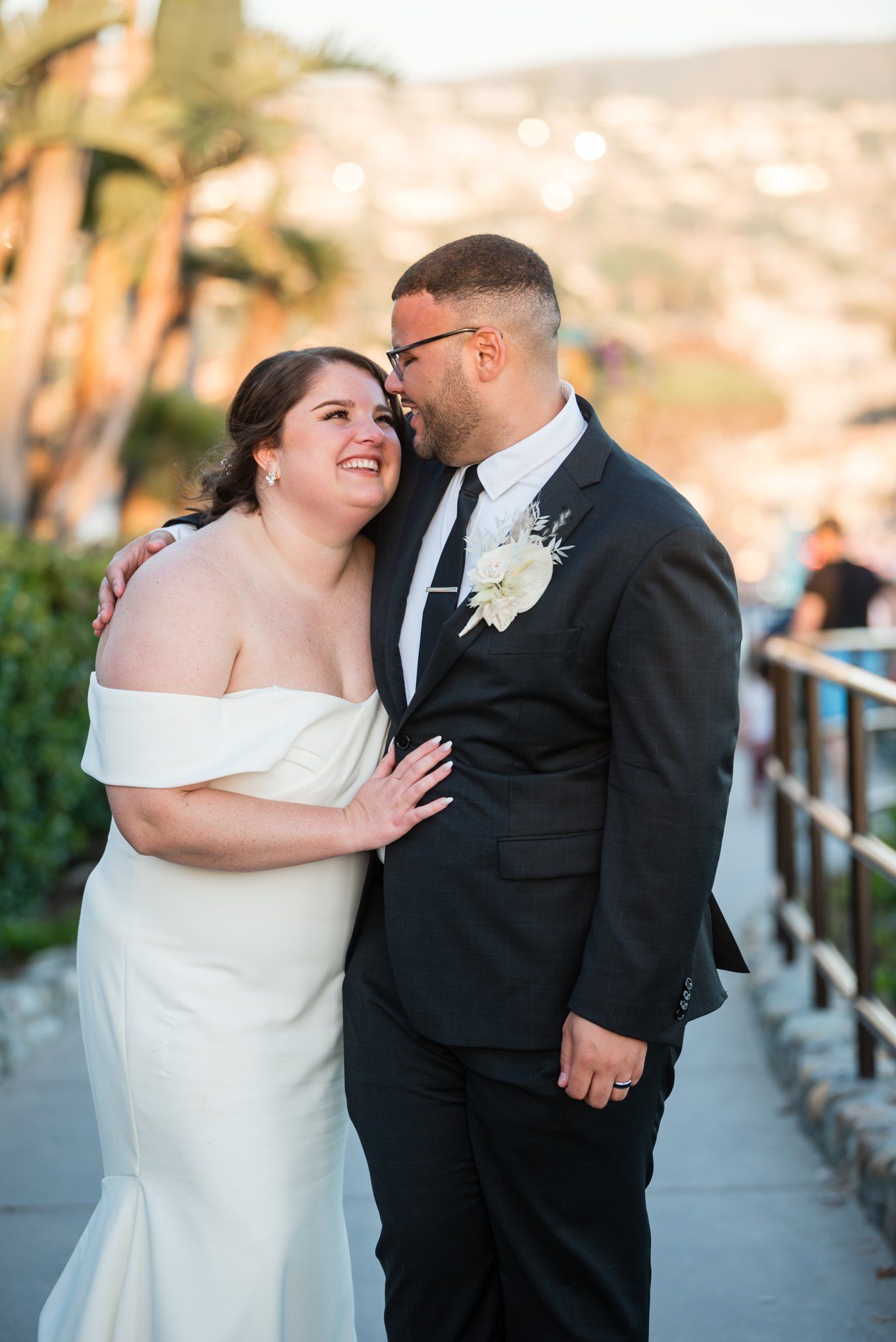 oceanfront inn micro wedding at The Inn at Laguna Beach, Oceanfront Portraits on the Bluff