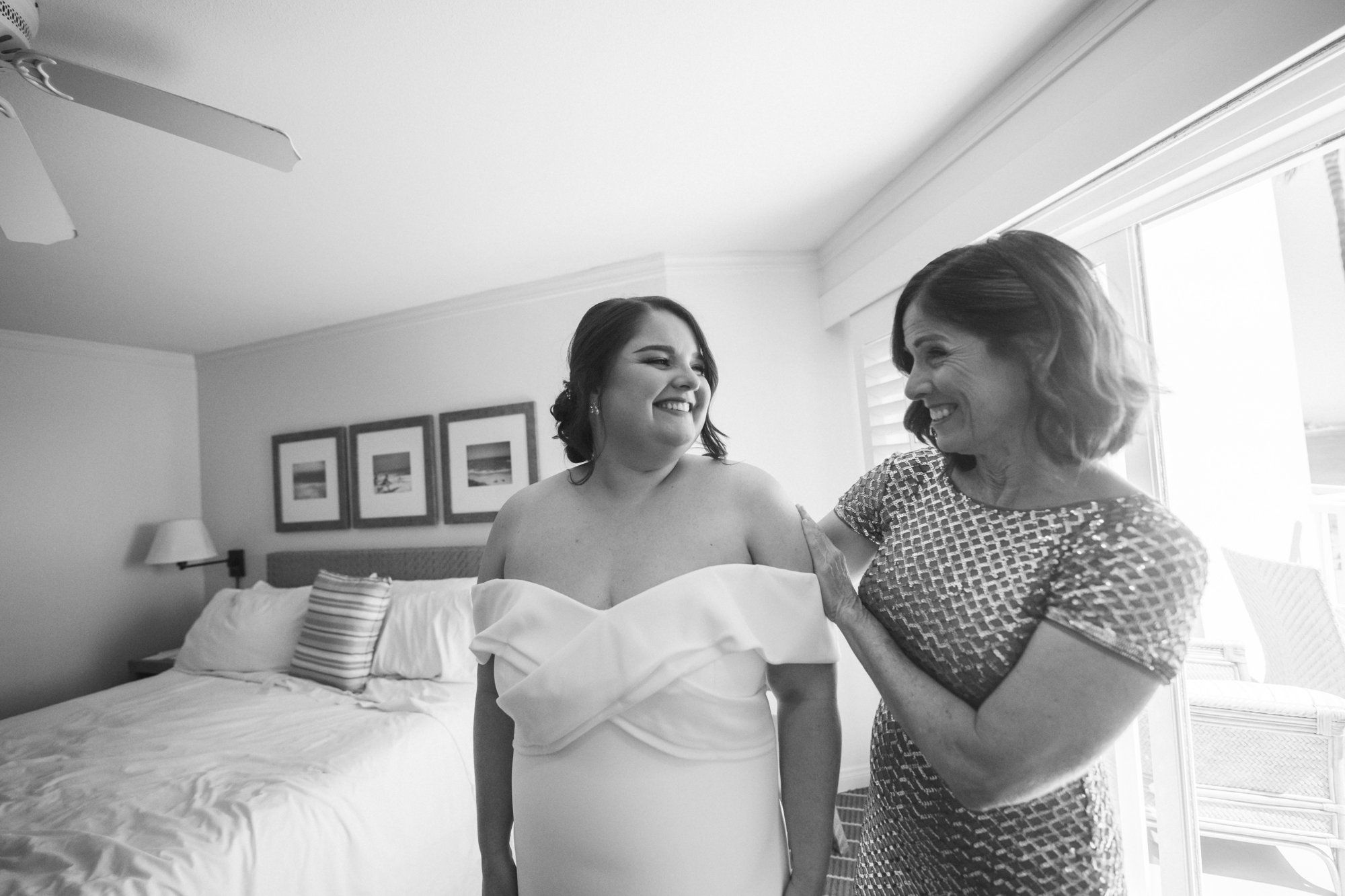 oceanfront inn micro wedding at The Inn at Laguna Beach, Getting Ready at The Inn at Laguna Beach