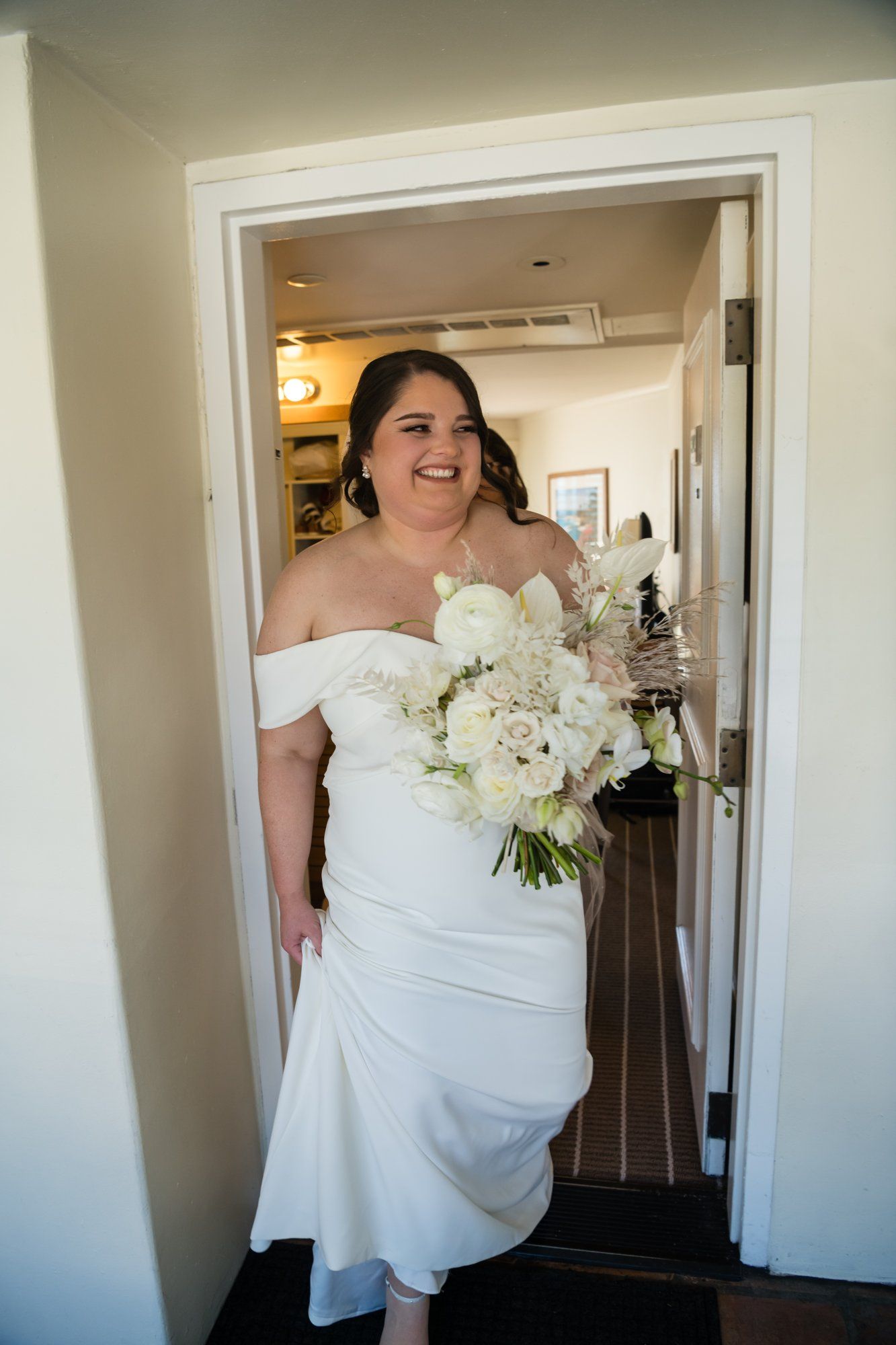 oceanfront inn micro wedding at The Inn at Laguna Beach, Getting Ready at The Inn at Laguna Beach