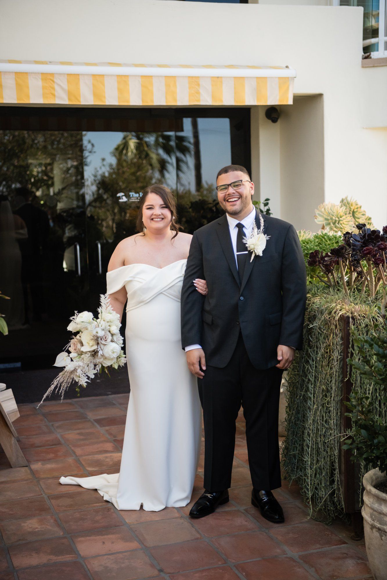 oceanfront inn micro wedding at The Inn at Laguna Beach, Oceanfront Portraits on the Bluff