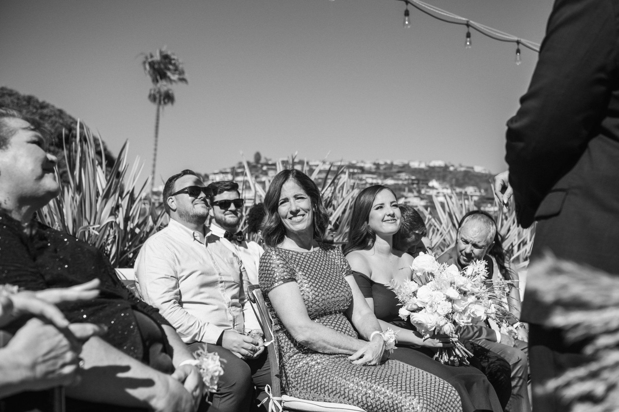 oceanfront inn micro wedding at The Inn at Laguna Beach, A Rooftop-Ocean Ceremony at The Inn at Laguna Beach