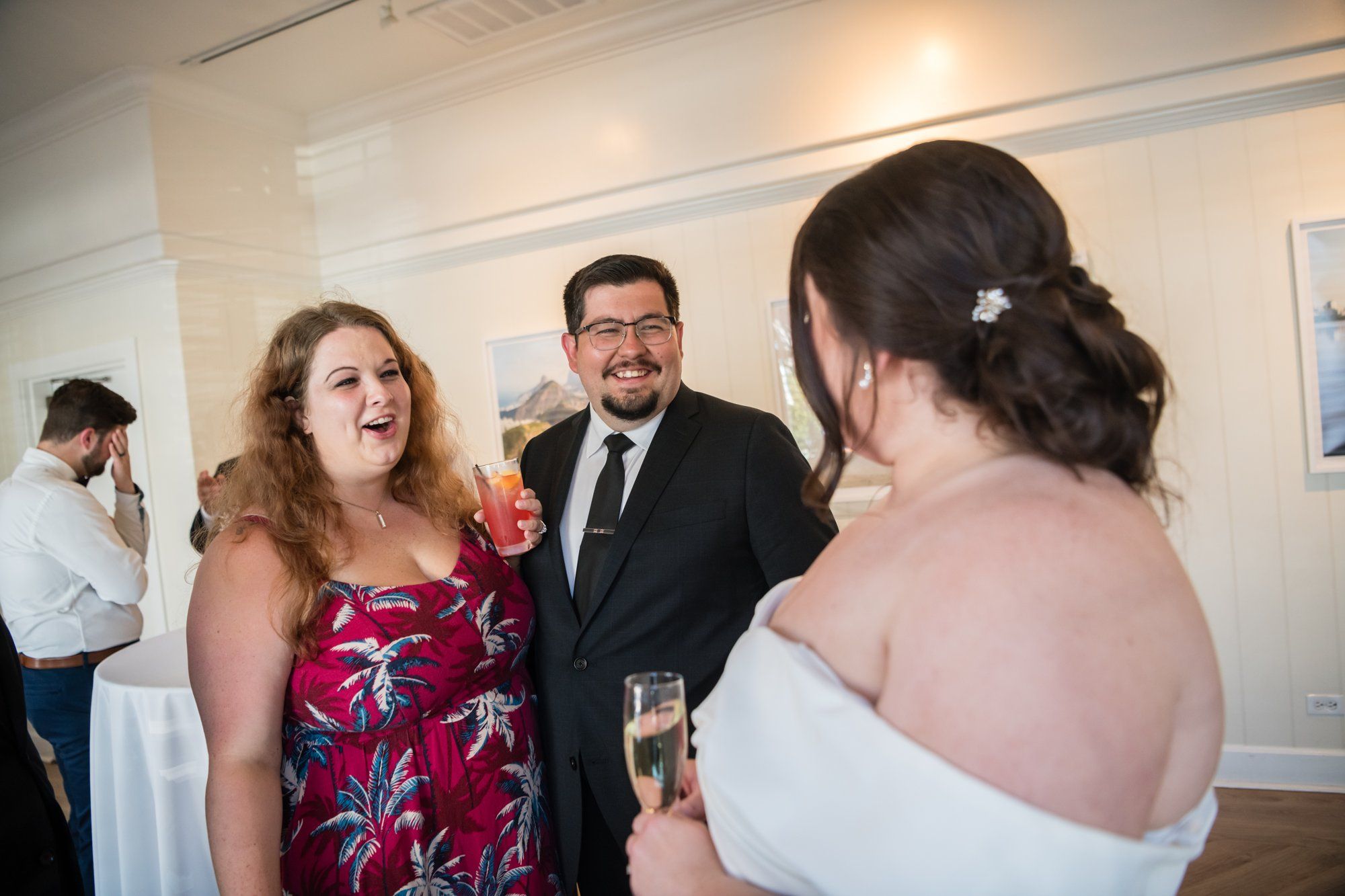 oceanfront inn micro wedding at The Inn at Laguna Beach, Filet, Lobster, and the Sand Castle Ballroom