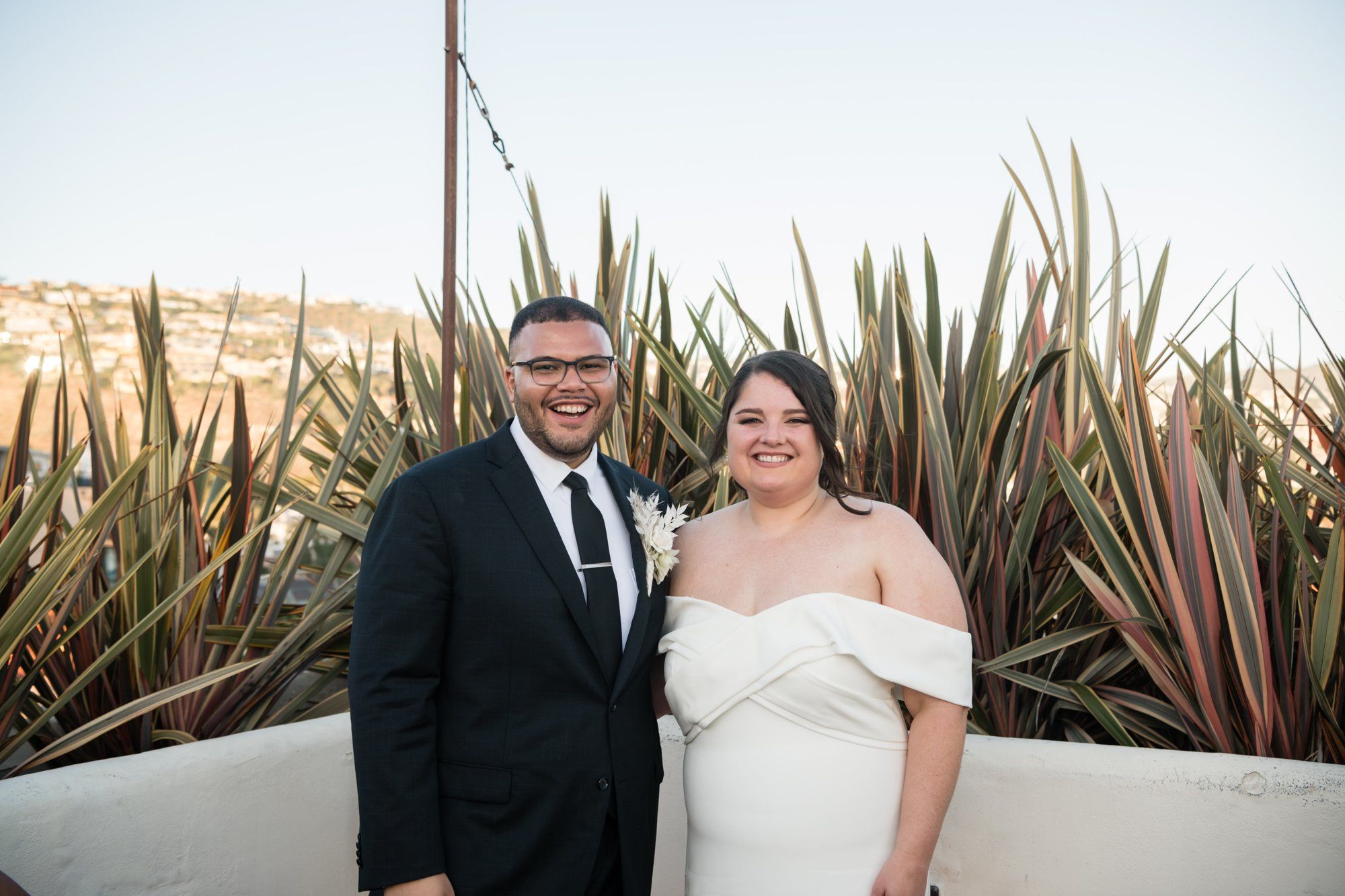 oceanfront inn micro wedding at The Inn at Laguna Beach, Oceanfront Portraits on the Bluff