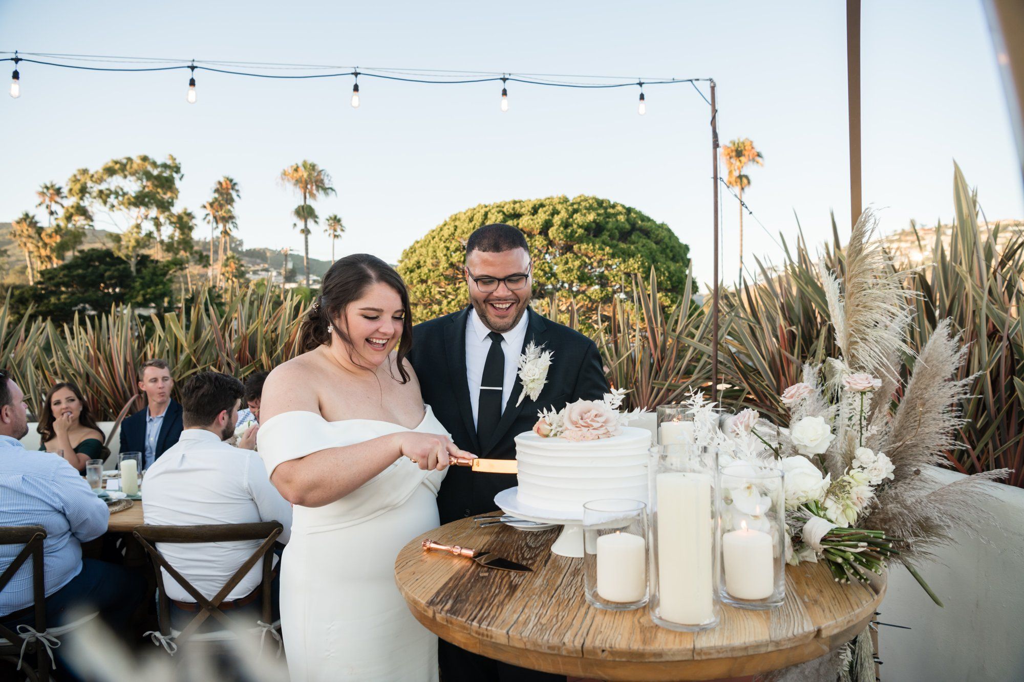 oceanfront inn micro wedding at The Inn at Laguna Beach, Oceanfront Portraits on the Bluff