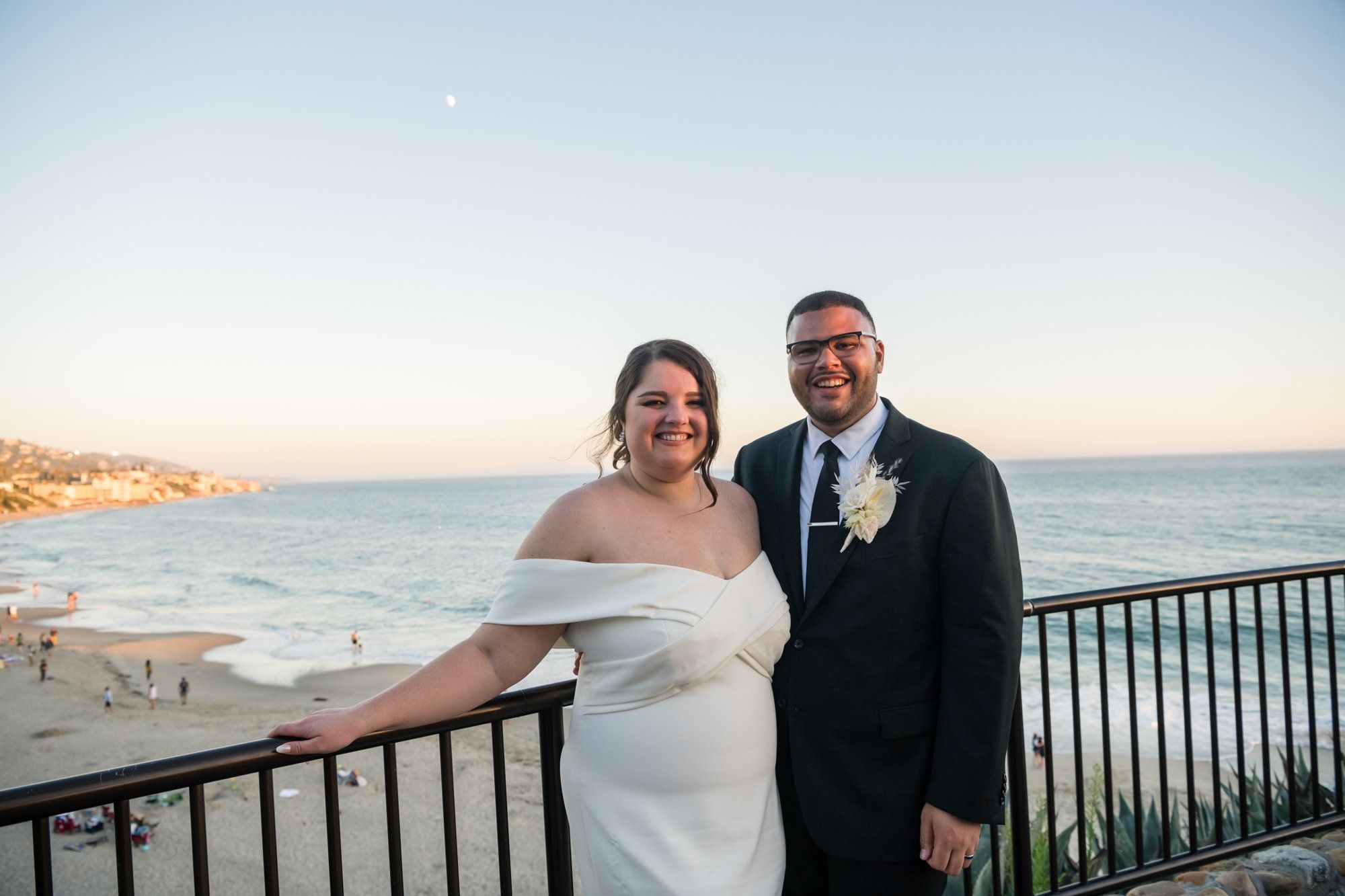oceanfront inn micro wedding at The Inn at Laguna Beach, Oceanfront Portraits on the Bluff