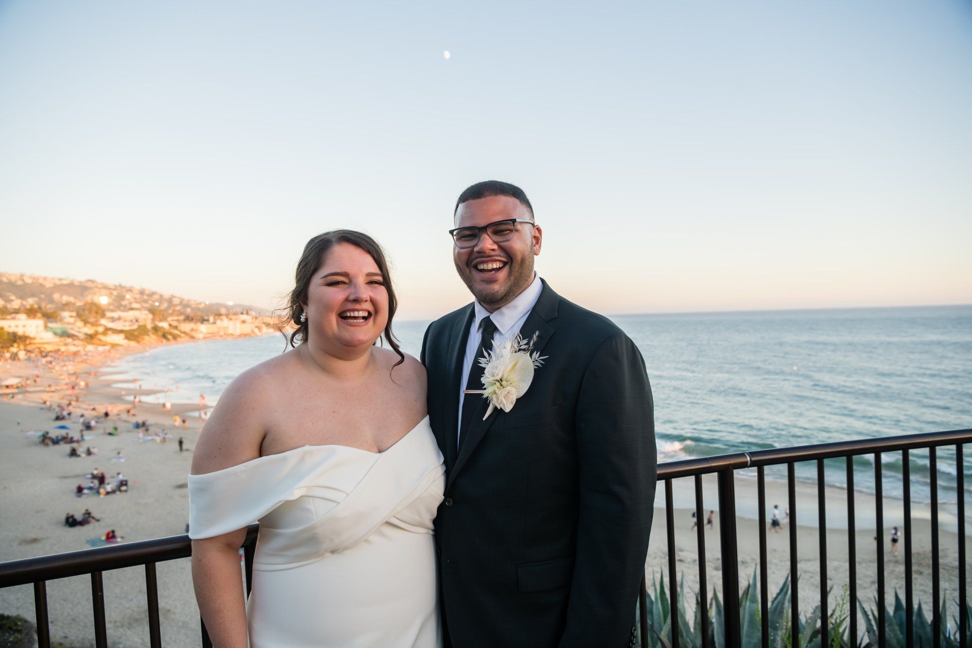 oceanfront inn micro wedding at The Inn at Laguna Beach, Oceanfront Portraits on the Bluff