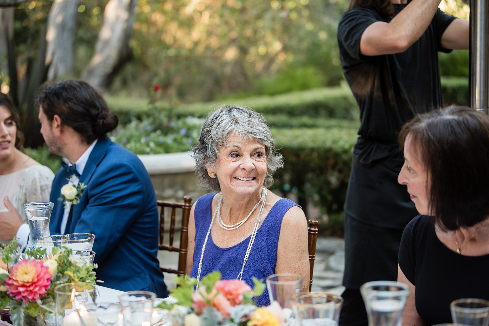 historic inn micro wedding at the old monterey inn, Family Portraits in the Gardens of a Historic Inn
